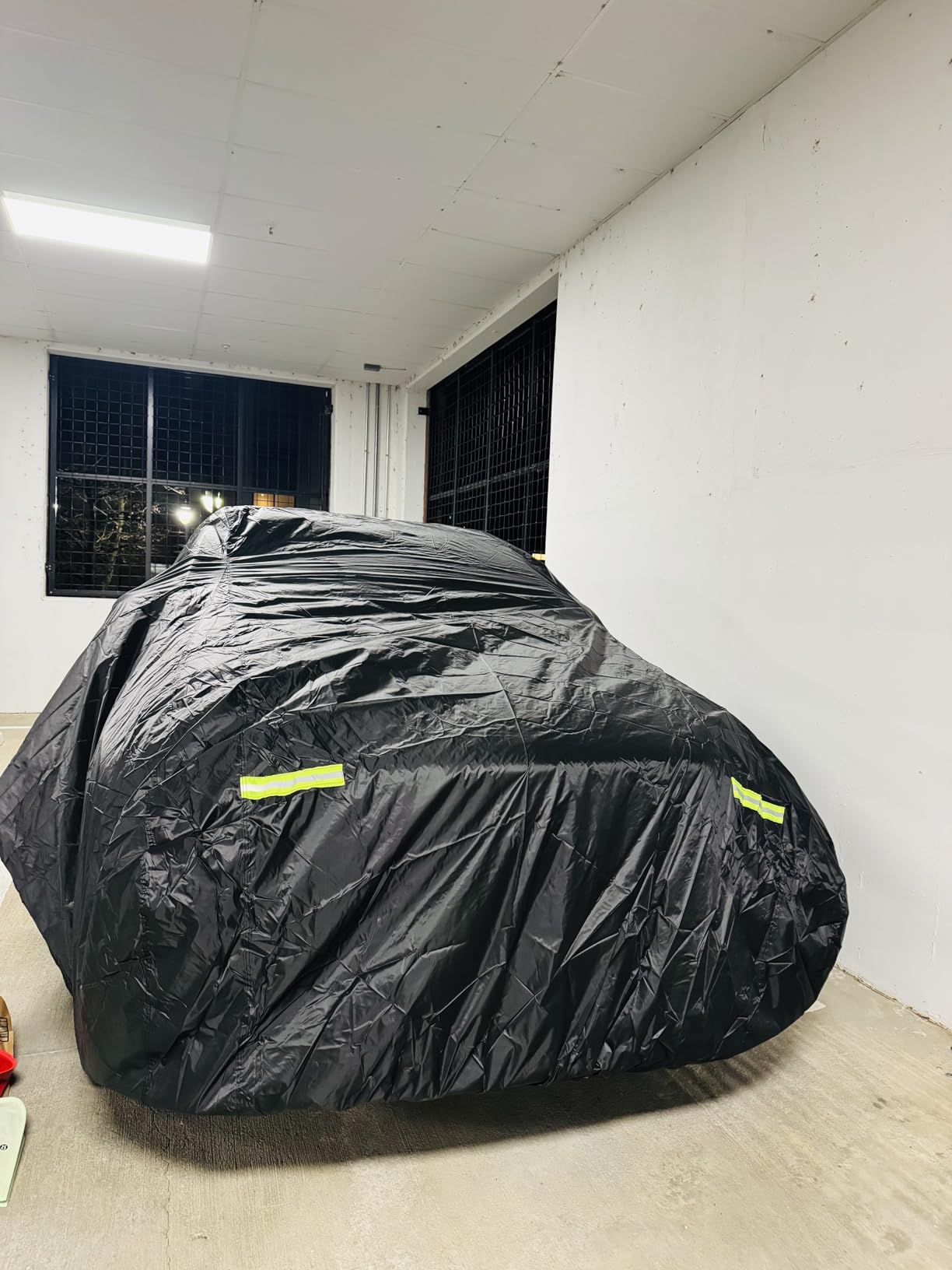 SUV Car Cover Waterproof All Weather for Automobiles, Size S3 Universal Fit for Toyota Highlander, Honda Pilot, Nissan Pathfinder, BMW X5/X6, Ford Explorer/Flex, Infiniti FX35 etc. (191-200 inch) v customer photo 2