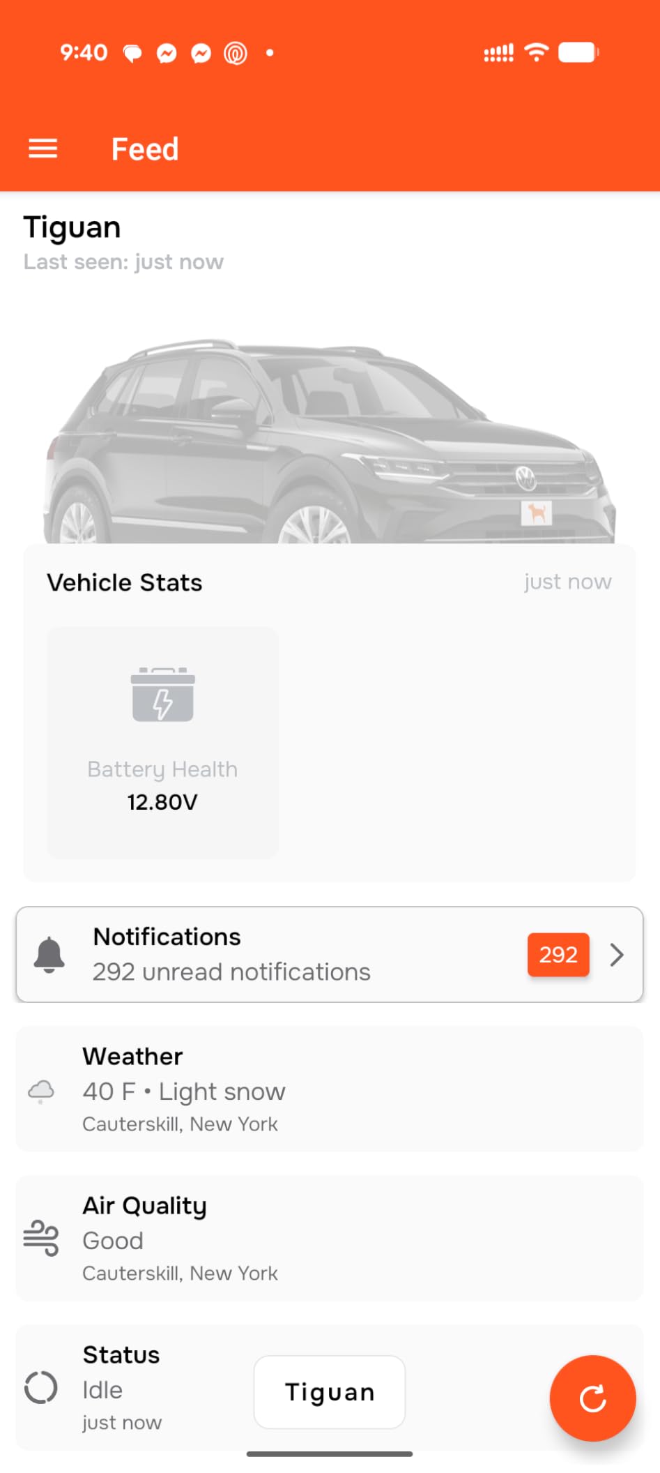 GPS Tracker for Vehicles, No Subscription with Real-Time Location, Mileage Tracking, Speeding Monitoring, Route History, Geofence, OBD, for Fleets & Families, USA, Any Vehicle 1998+, Moto Watchdog customer photo 1