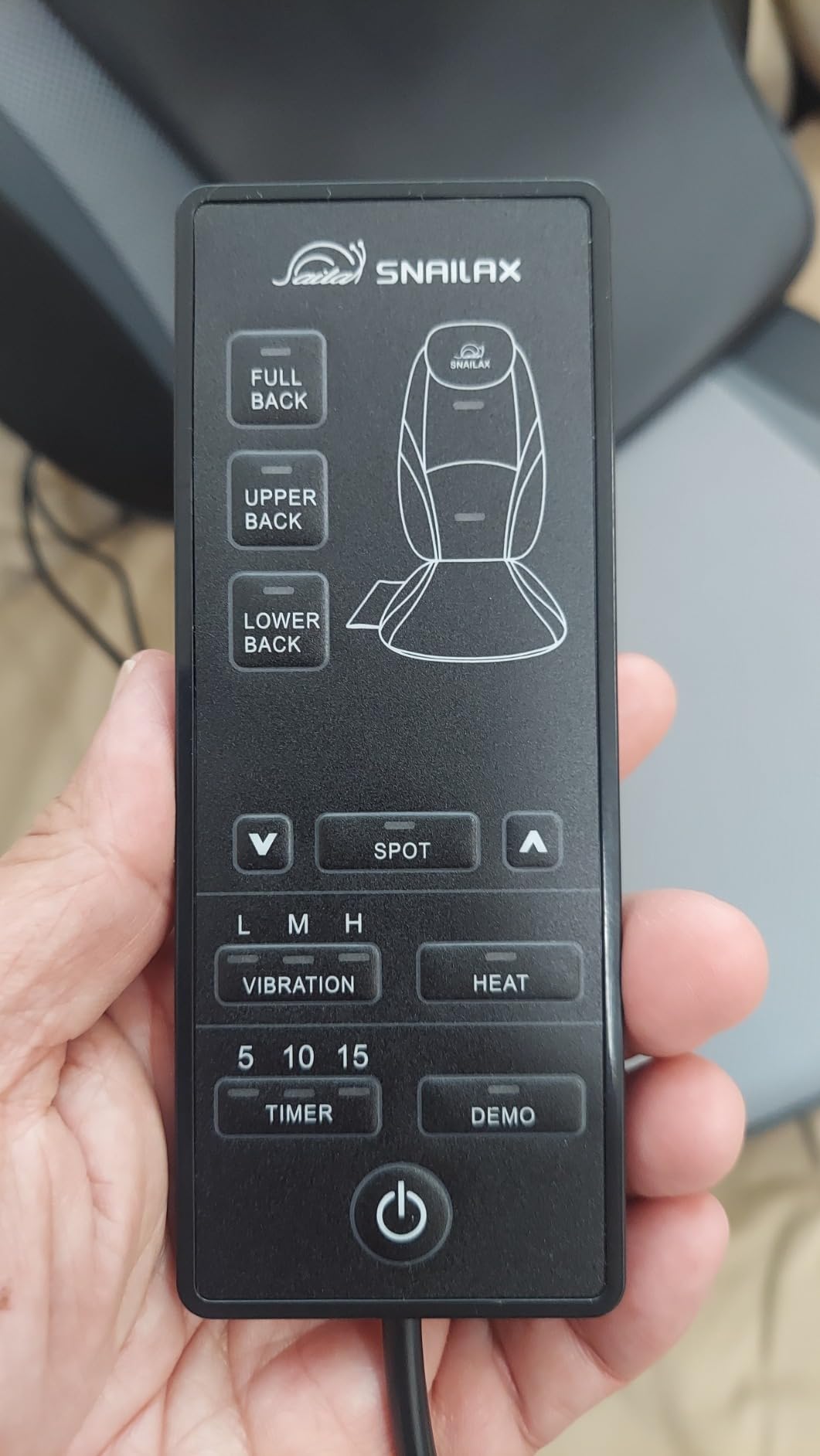 Snailax Back Massager with Heat, Gifts for Men, Women, Electric Deep Tissue Kneading Full Body Massage Chair for Back Pain, Home, Office Use, App Control customer photo 2