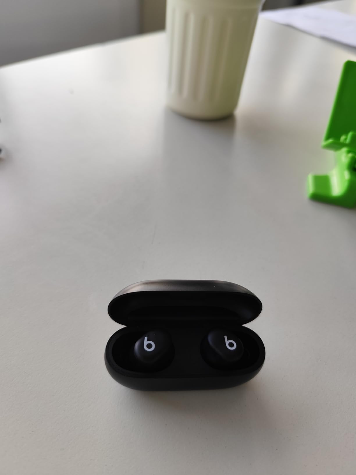 Beats Solo Buds - Wireless Bluetooth Earbuds | 18 Hours of Battery Life | Apple & Android Compatibility | Built-in Microphone - Storm Gray customer photo 2