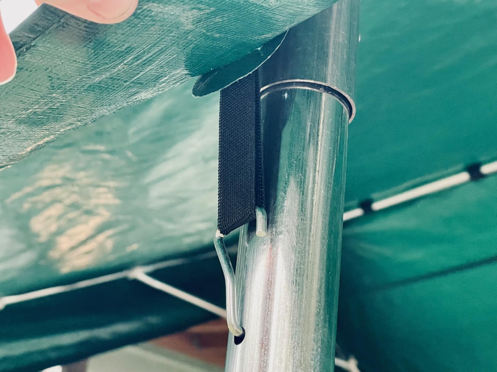 ADVANCE OUTDOOR 10x20 ft Heavy Duty Carport Potable Car Canopy Garage Party Tent Boat Shelter, Adjustable Height from 9.5 ft to 11 ft - Gray customer photo 1