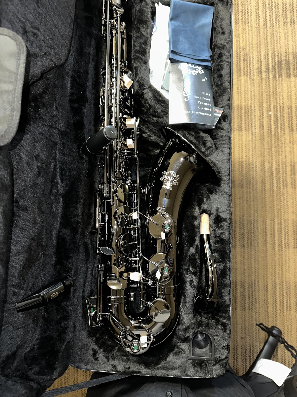 Tenor Saxophone JTS-802 B Flat Black Color Beginner/Performer customer photo 2