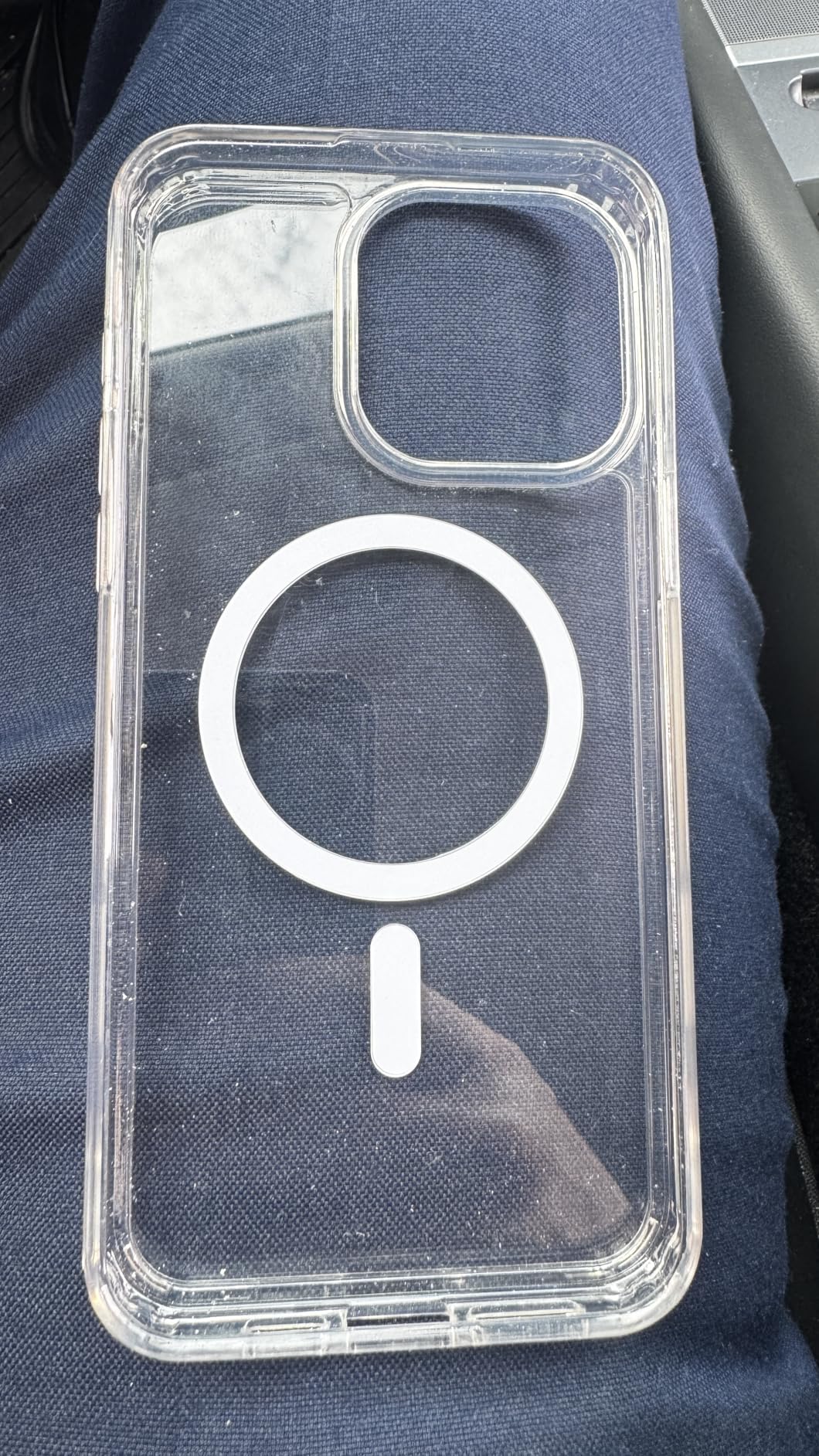 FNTCASE for iPhone 16 Pro Case: Clear Magnetic Phone Cases with Screen Protector Slim Anti Yellowing Rugged Shockproof Protective Transparent Cell Phone Cover (A-Clear) customer photo 2