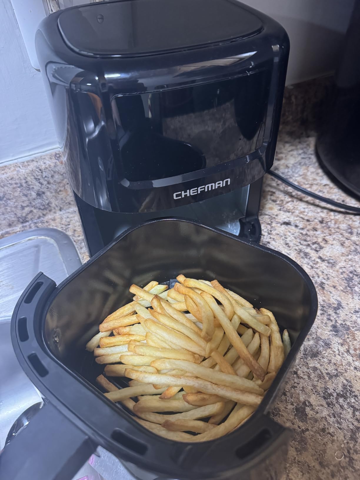CHEFMAN 2 Qt Mini Air Fryer Digital Space-Saving Compact Air Fryer with Nonstick and Dishwasher Safe Basket customer photo 2