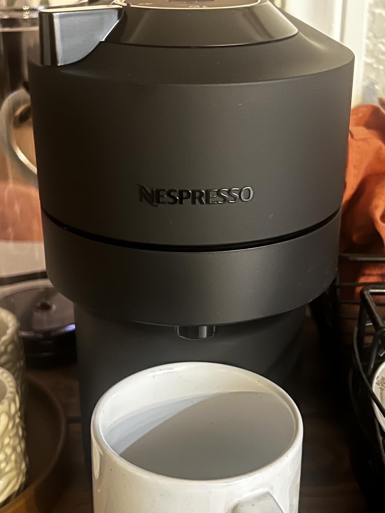 Vertuo Pop+ Deluxe Coffee and Espresso Maker by De'Longhi, Black Matte Dark Chrome customer photo 1