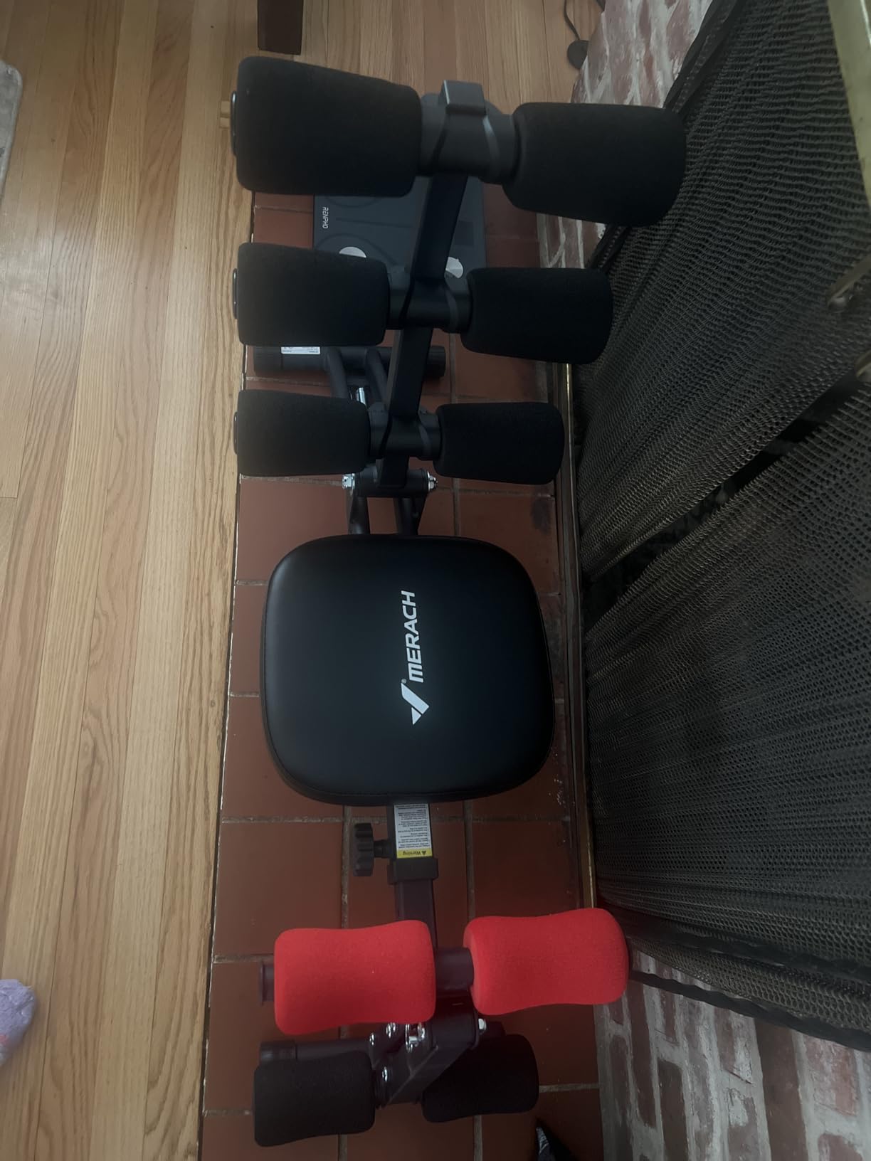 MERACH Ab Machine, Multi-Functional Adjustable Ab Trainer, Ab Workout Bench for Home Gym, Sit Up Machine for Abdominal, Exercise Chair for Full Body Workout customer photo 2