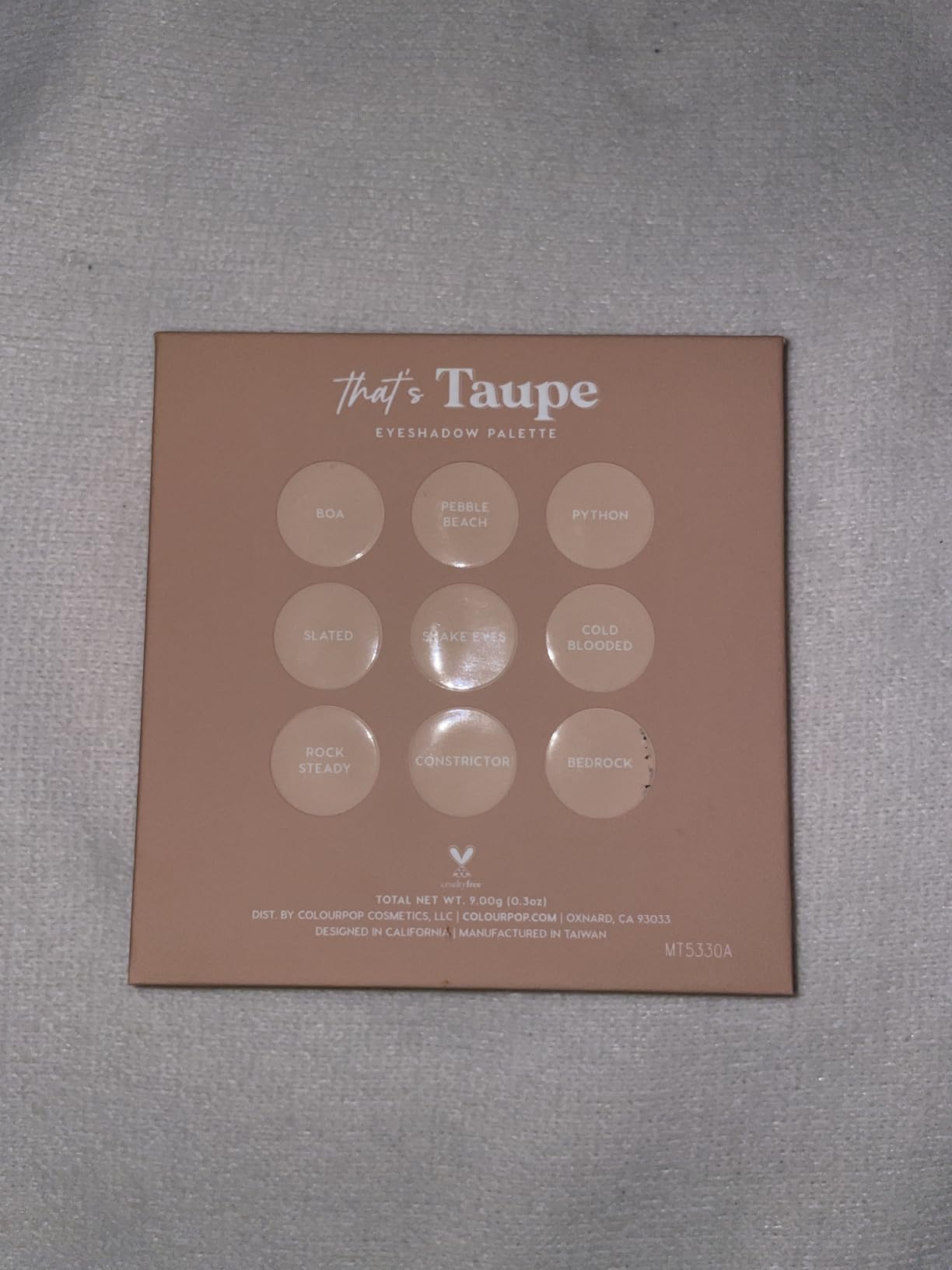 ColourPop Blush Crush Eyeshadow Palette - Brown, Gold & Pink Shadow Palette with Metallic and Matte Finishes - High-Pigment Eye Makeup with a Long-Wearing Formula (0.3 oz) customer photo 2