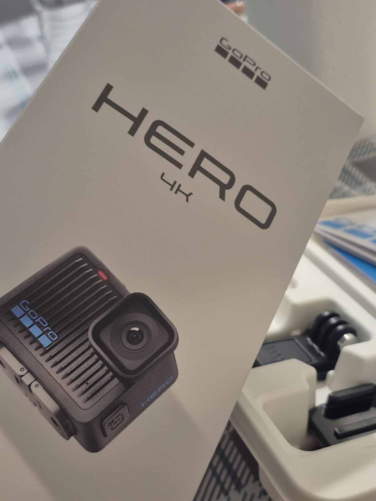 GoPro Hero Black Compact - Waterproof Action Camera with 4K Ultra HD Video, 12MP Photos, Stabilization + 50-in-1 Accessory Kit + 64GB Card + More customer photo 1