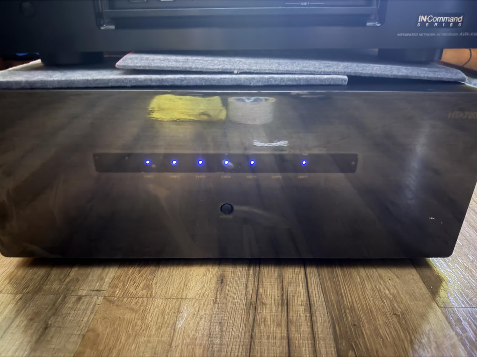 OSD Audio Nero HTA4200 Multi Channel (4X) 200W/Ch Home Theater Amplifier, Bridgeable 300W/Ch customer photo 2