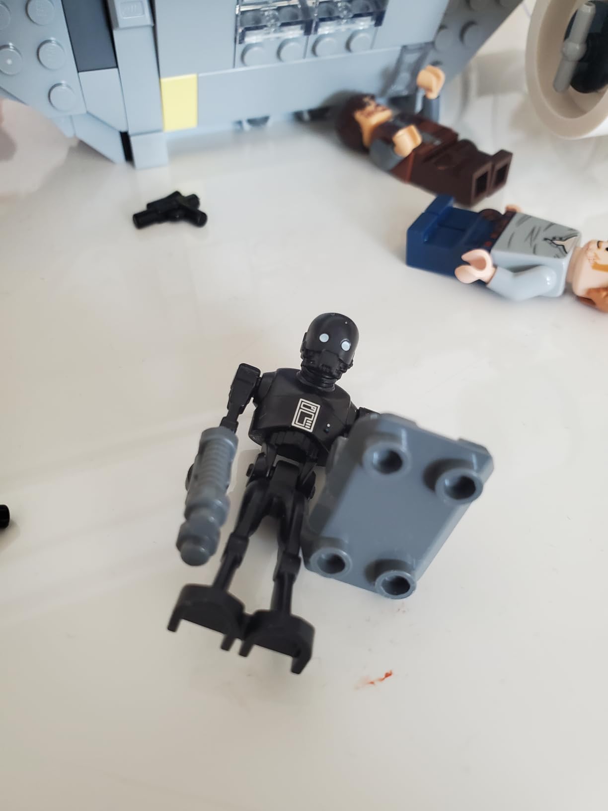 LEGO Star Wars Rebel U-Wing Starfighter Building Set - Includes Cassian Andor, Dedra Meero and K-2SO - Model Action Toy - Birthday Gift Idea for Boys, Girls, Kids, Ages 8+ - 75399 customer photo 2
