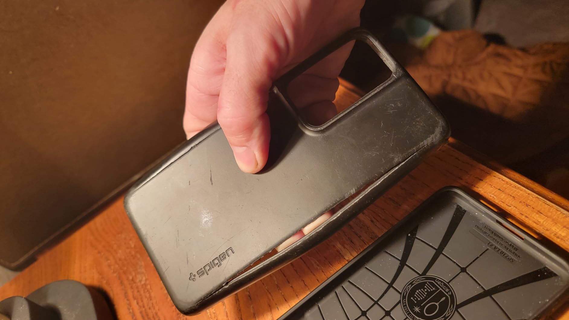 Spigen for Galaxy S25 Case, Liquid Air [No Magnet Ring] [Military-Grade Protection] - Matte Black customer photo 1
