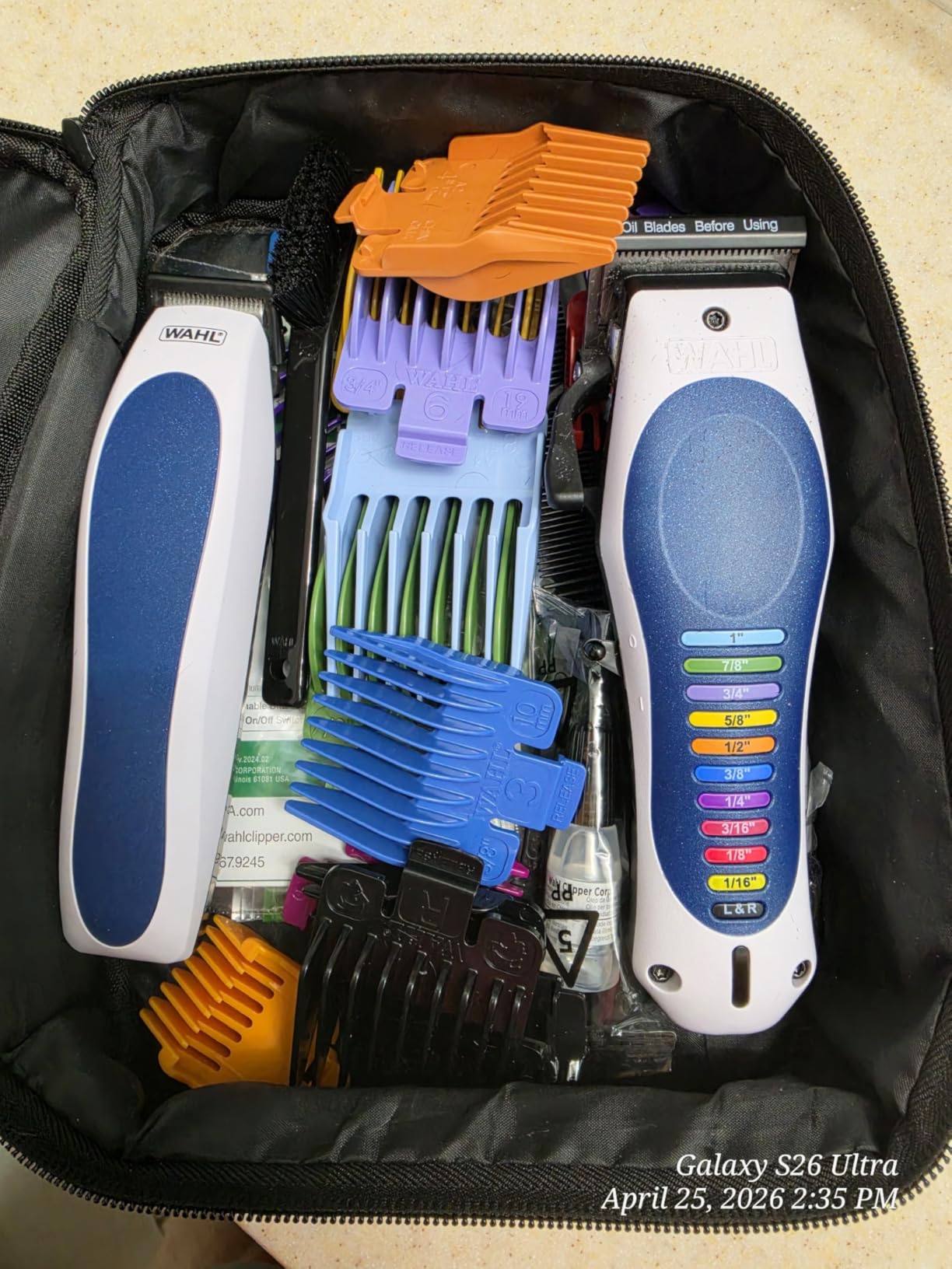 Wahl Lithium Ion Color Pro Rechargeable Cordless Hair Clippers with Smart Charge Technology and Battery Hair Trimmer - Model 3026594 customer photo 1