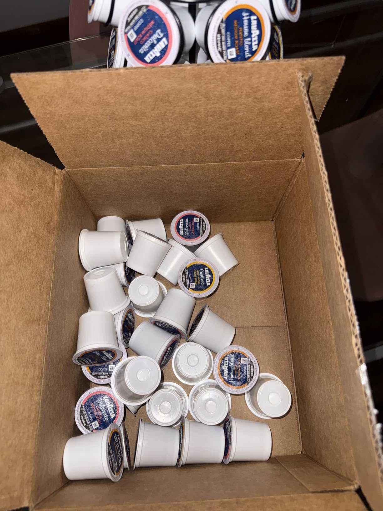 Lavazza Favorites Collection Variety Pack, Single Serve Keurig K-Cup Pods, Light and Medium Roast Coffees, 64-Count Box customer photo 2