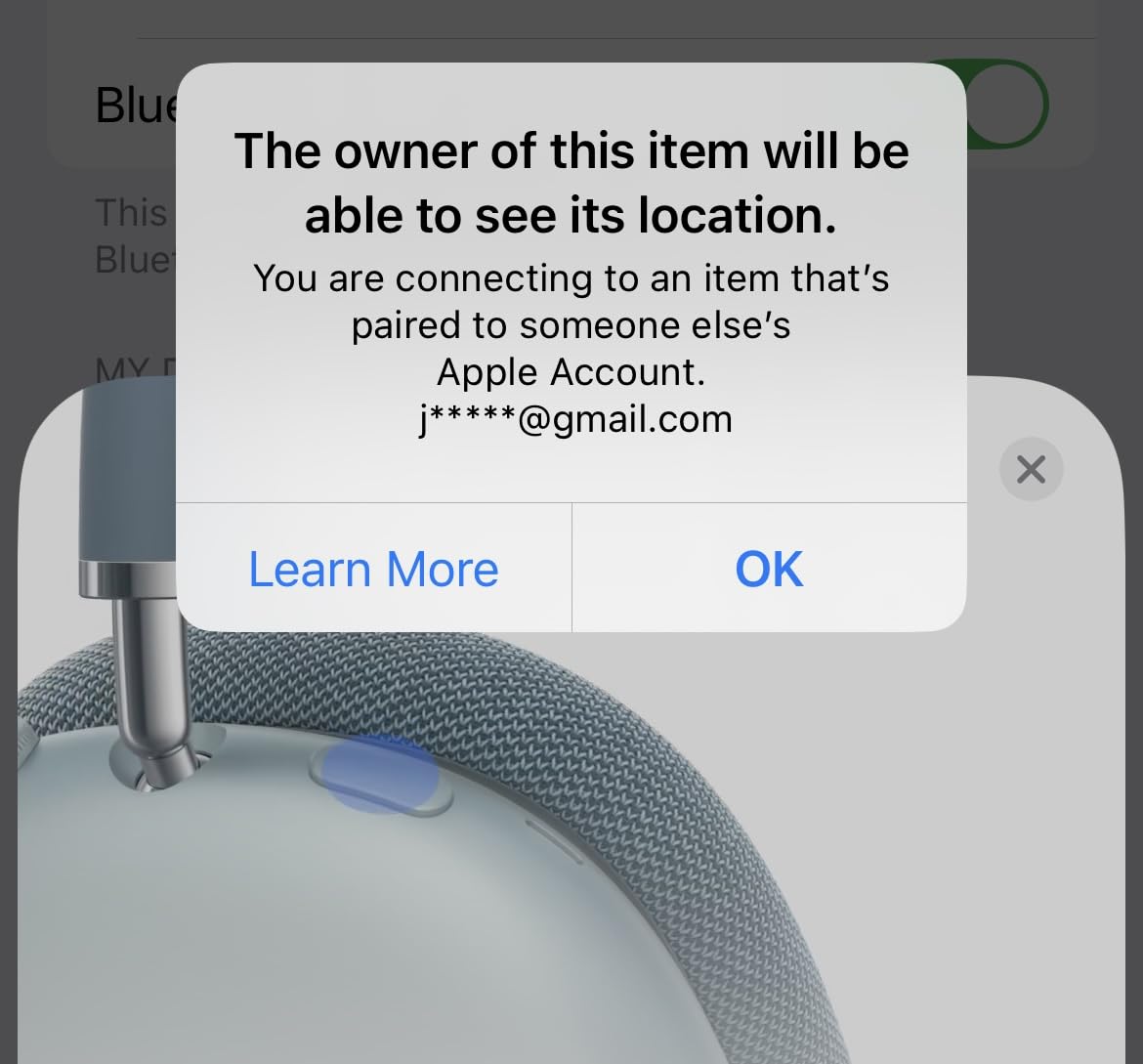 Apple AirPods Max - Blue (Renewed Premium) customer photo 2