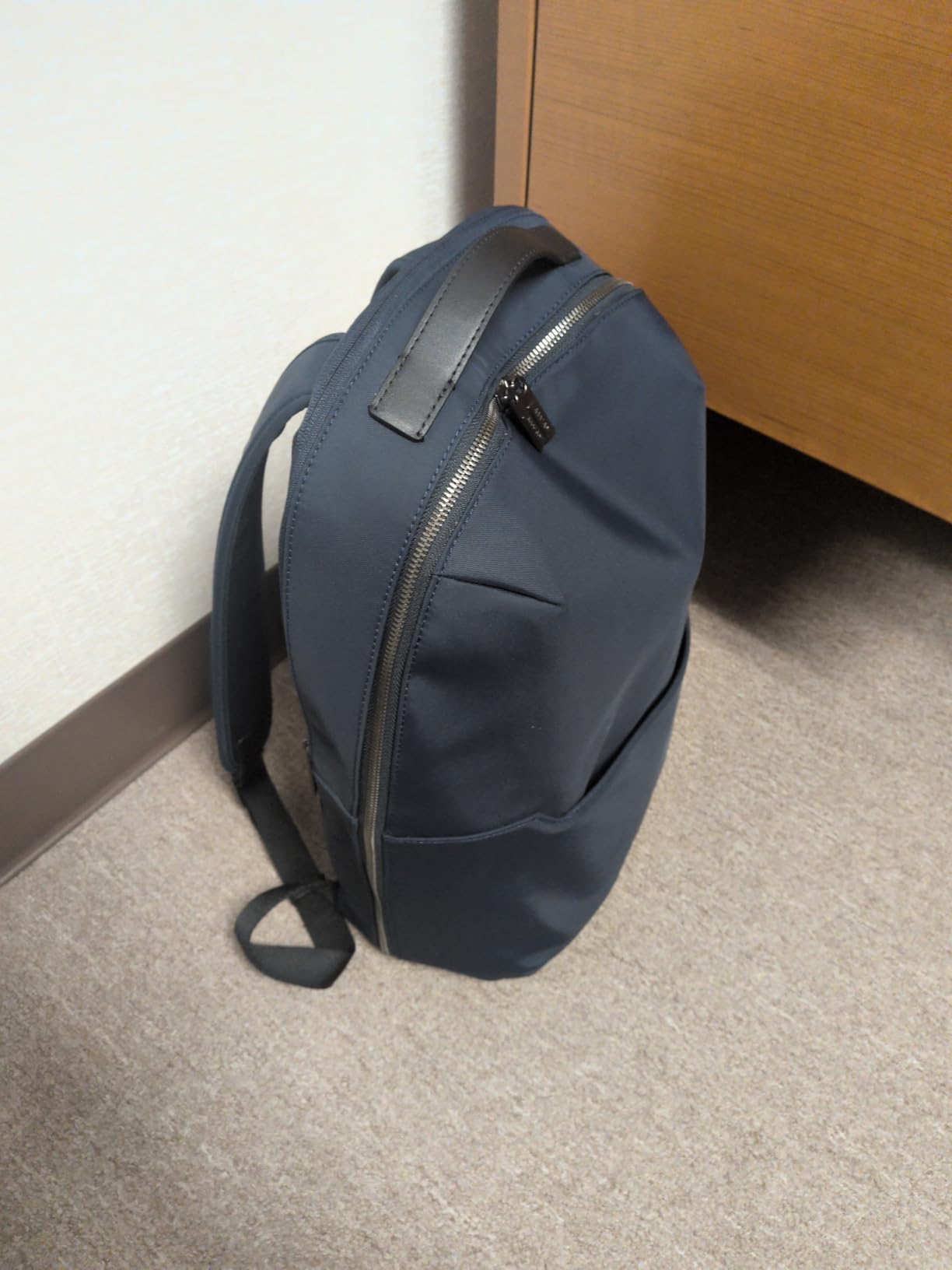 Away The Everywhere Zip Backpack - Personal Item Airline Approved Backpack with 16” Padded Laptop Sleeve, Water Bottle Pocket, Interior and Exterior Pockets - Fits Up to 16-Inch Laptops - Jet Black customer photo 1