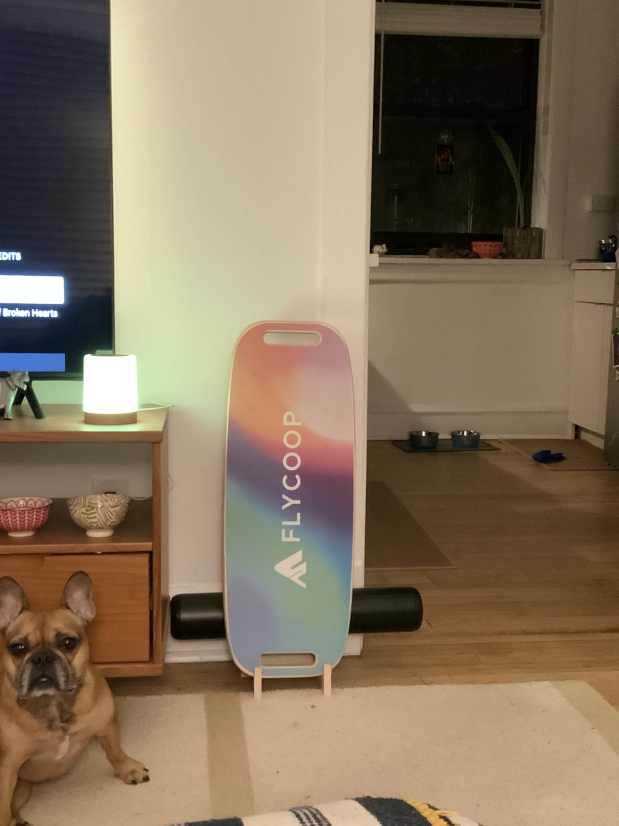 Balance Board for Adult with Adjustable Stoppers: 3 Modes Wobble Board with Roller Exercise Balancing Stability Trainer for Improve Balance Non Slip Surface customer photo 1