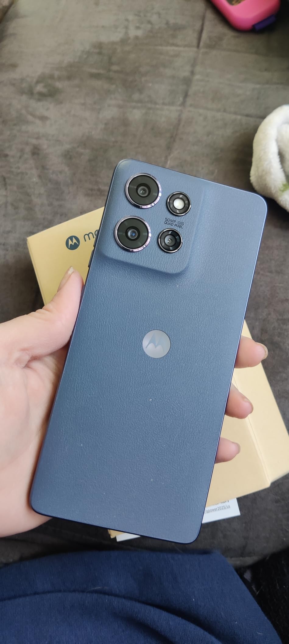 Moto G Power - 2025 | Unlocked | Made for US 8/128GB | 50MP Camera | Leaf Green customer photo 1
