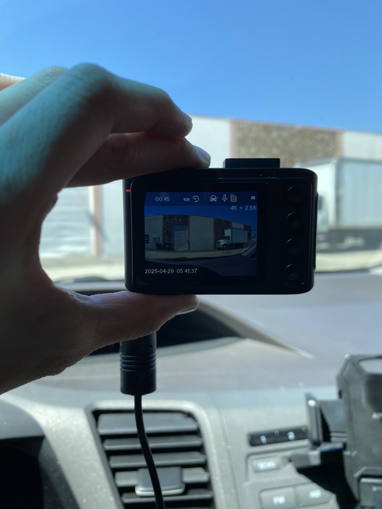 Dash Cam Front and Rear: 4K+2.5K Dual Channel Dash Cam, 5GHz WiFi, GPS Dash Camera for Cars with 64GB Card, 2.0