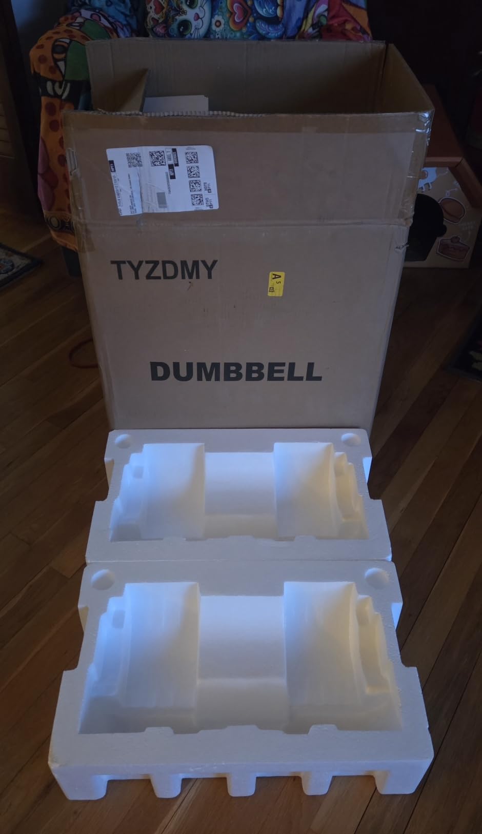 TYZDMY Adjustable Dumbbells Set of 2, 52.5 lbs Pair 105 lbs, 15 in 1, for Men/Women Gym Equipment for Home Strength Training customer photo 2