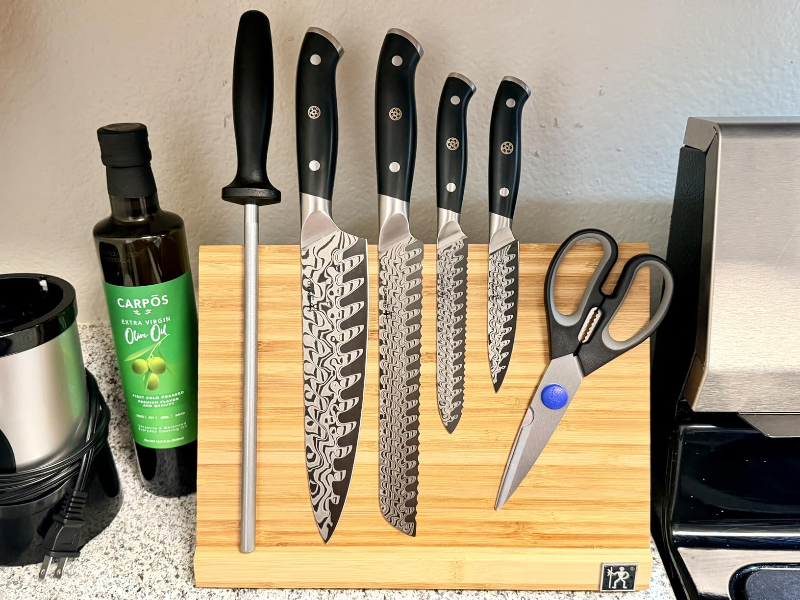 HENCKELS Compass Damascus 2-pc Damascus Chef's Knife Set customer photo 1