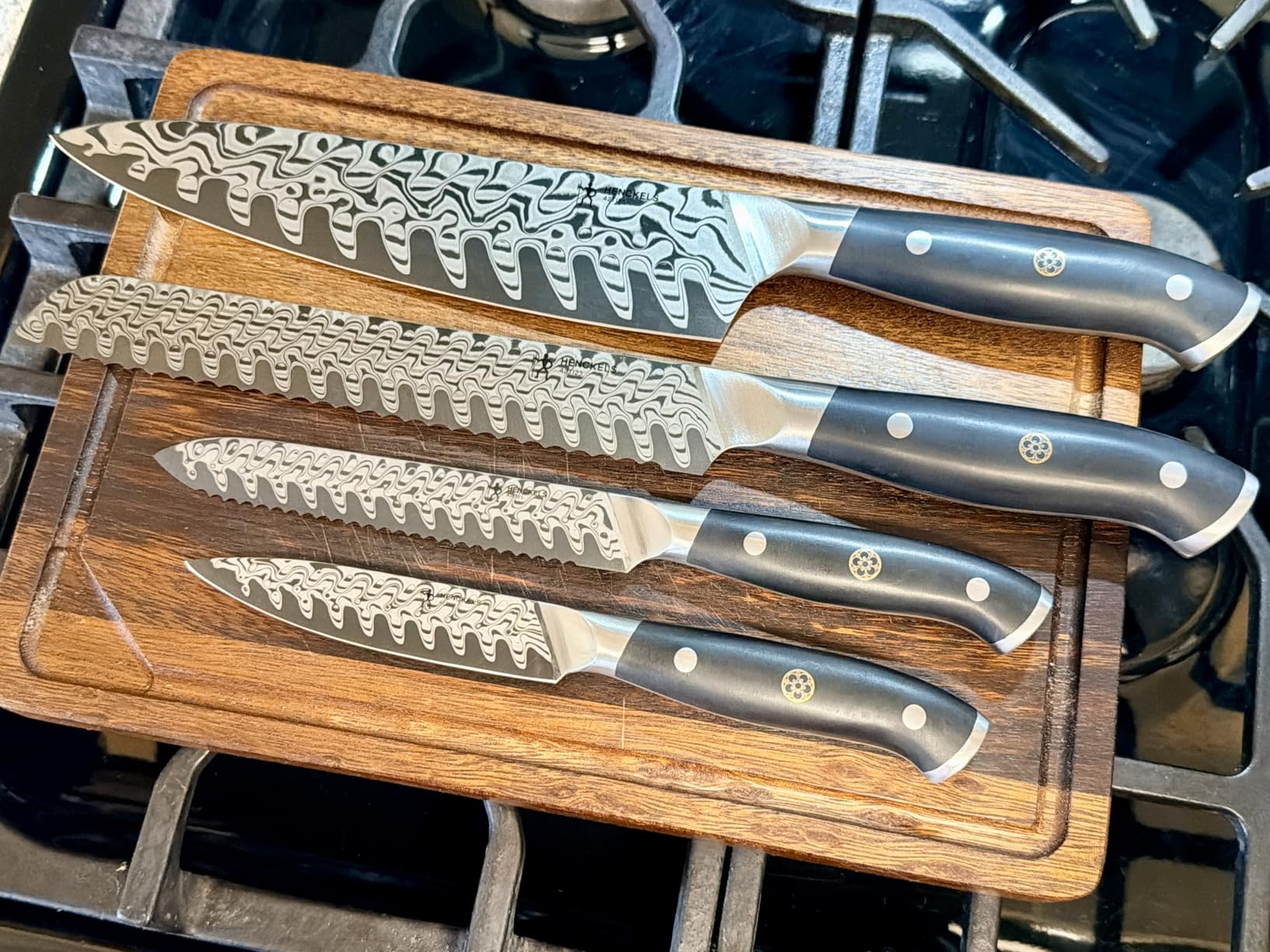 HENCKELS Compass Damascus 2-pc Damascus Chef's Knife Set customer photo 2