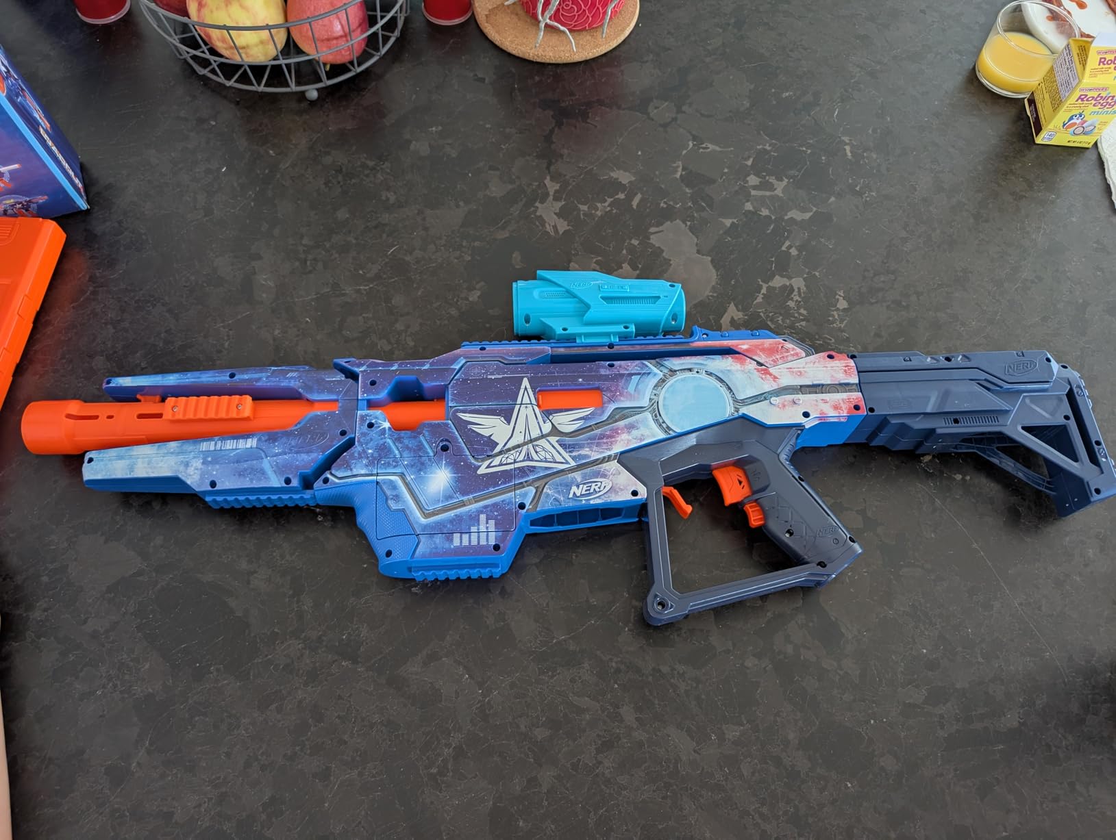 Nerf Loadout Galactic Commander Motorized Blaster, 3 Firing Modes, 3 Attachment Accessories, 48 Nerf N1 Darts customer photo 2