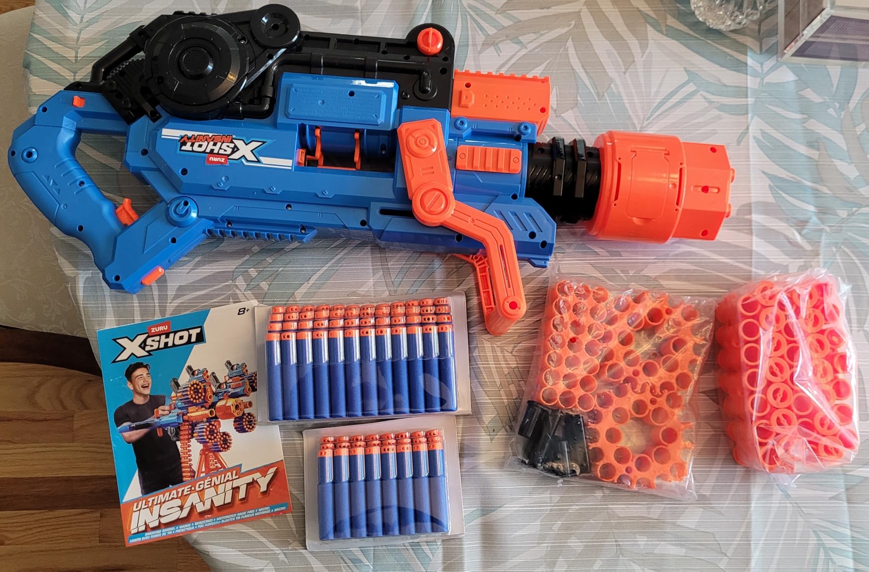 XSHOT Insanity Smoking Barrel Blaster with 72 Air Pocket Technology Darts by ZURU, Dart Blaster with Smoking Mechanism Outdoor Toy for Boys and Girls, Teens and Adults Aged 8+ customer photo 2