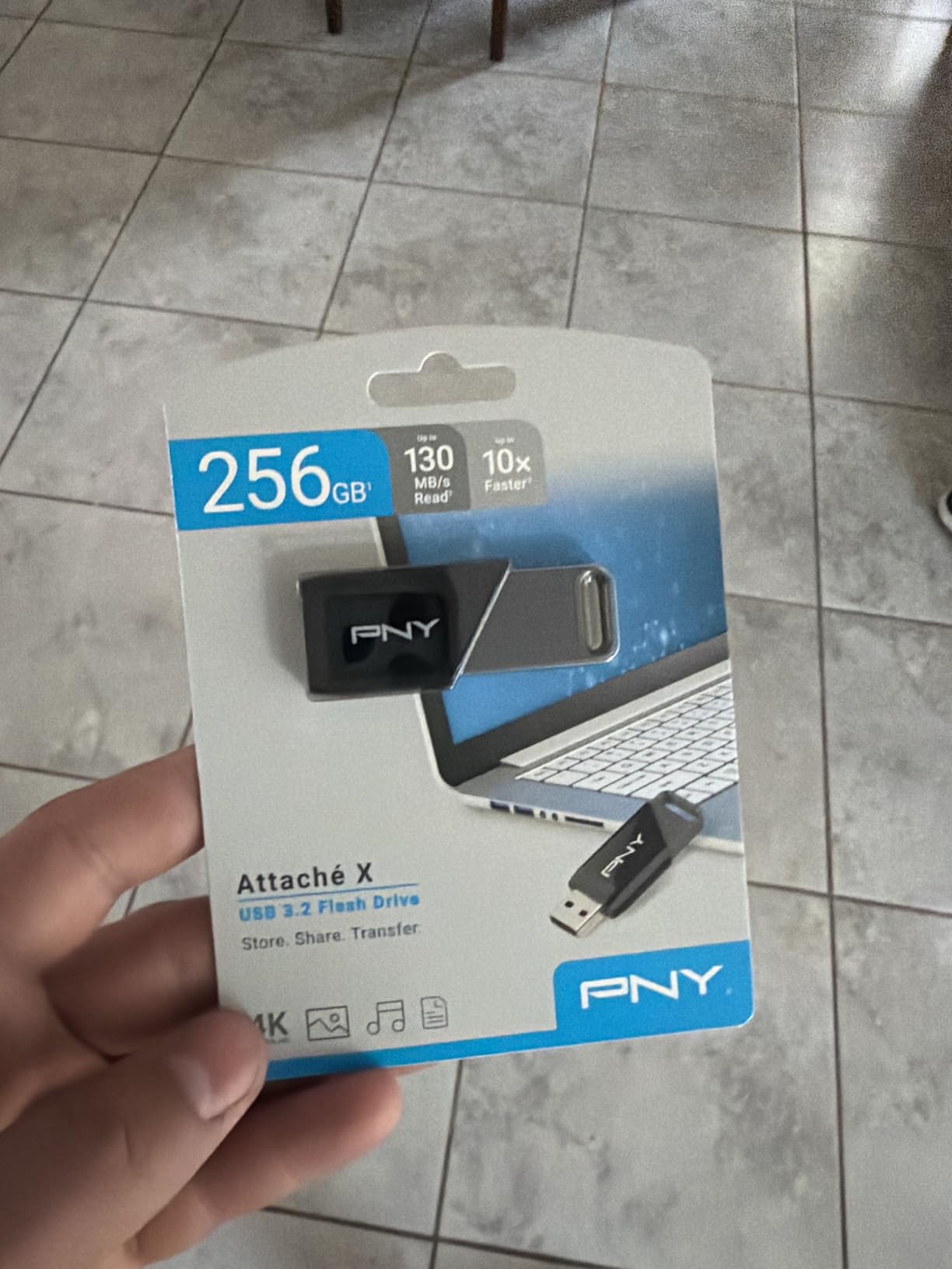 PNY 256GB Attache X USB 3.2 Gen 1 Flash Drive, Advanced Performance Up to 130MB/s Read, Reliable Portable Storage, Durable, Type-A, Computers, Laptops, Desktops customer photo 1