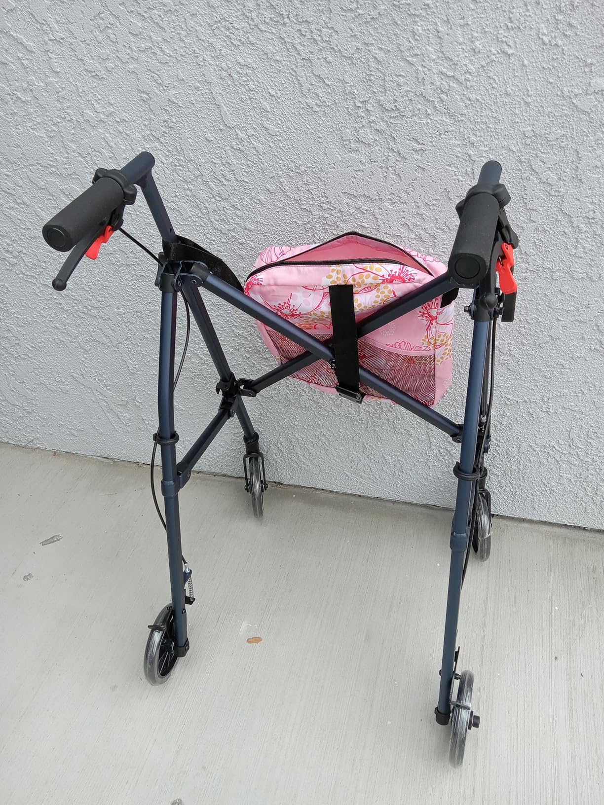 Vive Mobility Lightweight Walker for Seniors - Narrow, Folding Walker w/Wheels for Small & Tight Spaces - Light Weight for Balance, Compact Doorways, Foldable - Portable & Collapsible for Travel customer photo 2