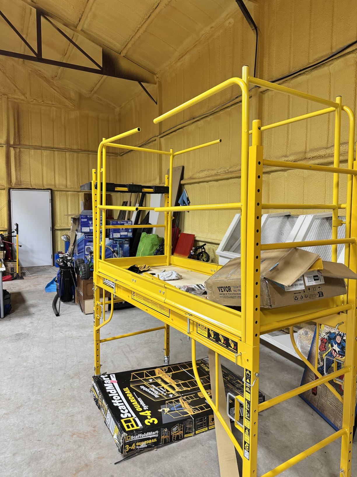 ScaffoldMart, 6ft. Reversible Baker Scaffold, Capacity 1000 lb, Max. Platform Height 6 ft, Model# MFSET6R23 customer photo 1