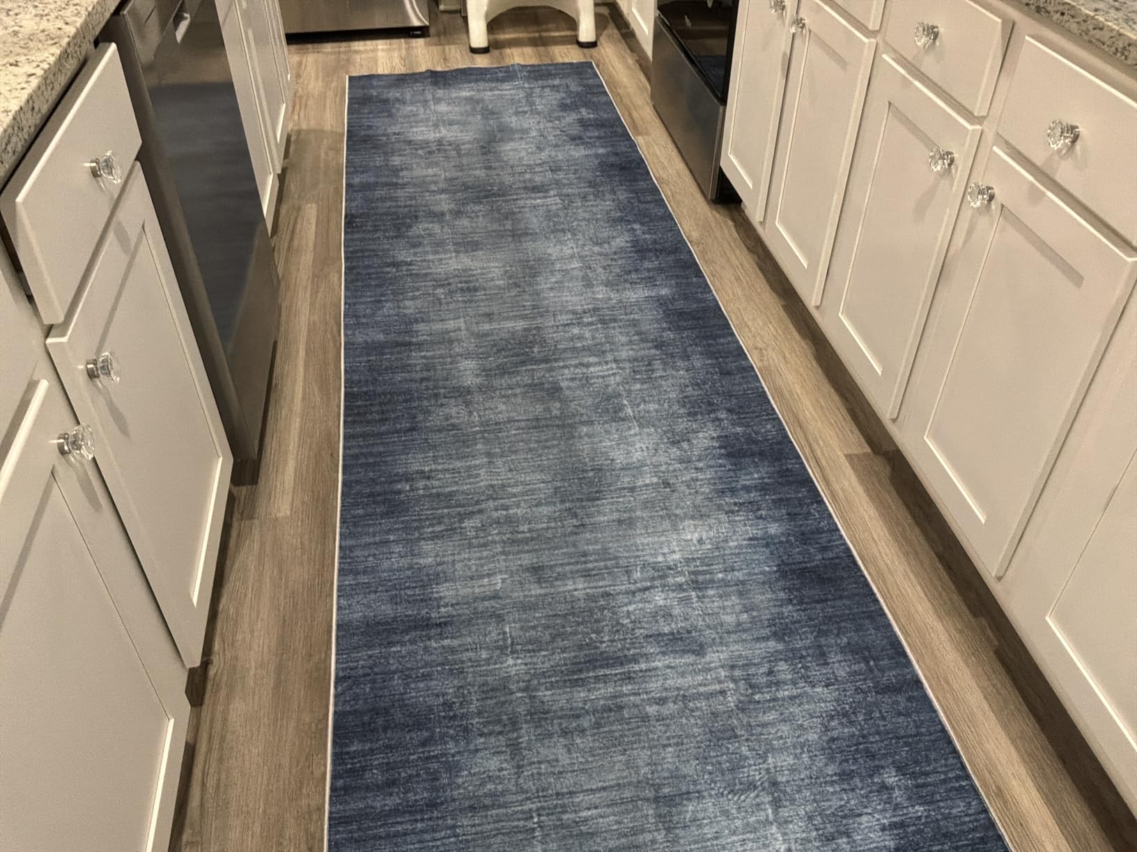 3x10 ft Long Hallway Runner Rug - Non-Slip Washable Kitchen Floor Rug with Rubber Backing, Modern Low Pile Thin Wide Carpet Runners for Bedroom, Entryway Indoor (Brown Beige,3x10) customer photo 1
