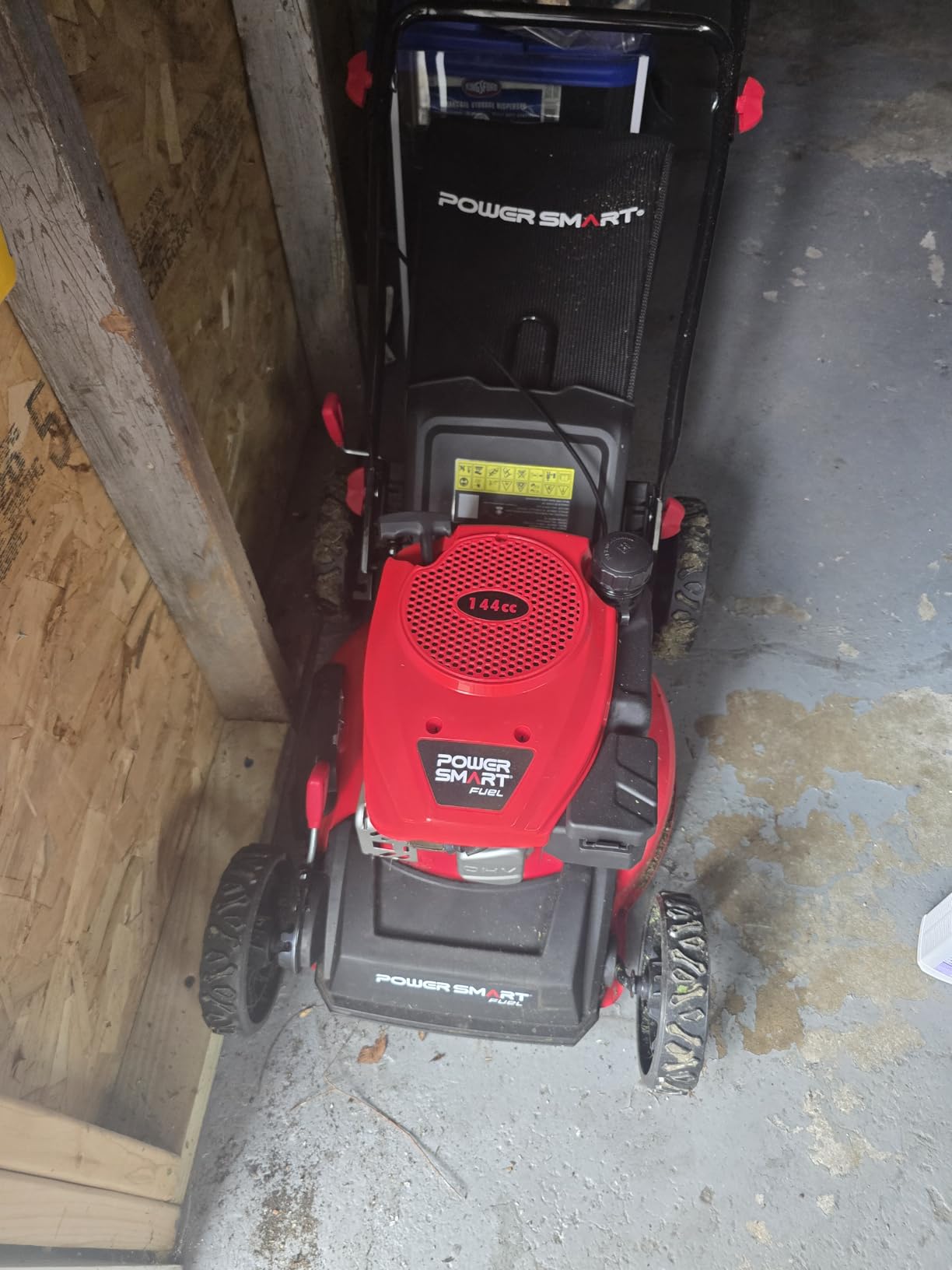22 in. 170cc Self Propelled Gas Lawn Mower Rear-Wheel-Drive, 3-in-1 Mulch/Bag/Rear Discharge, Steel Deck, 6 Height Adjustment customer photo 1