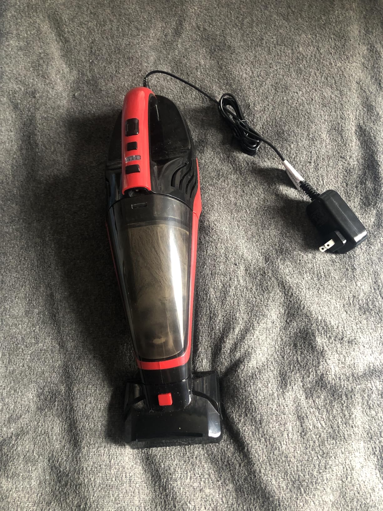 Pet Hair Handheld Vacuum Cordless, Car Vacuum Rechargeable with Reusable Filters, Motorized Brush and Multi-Accessories for Carpet, Couch & Stairs, Red customer photo 1