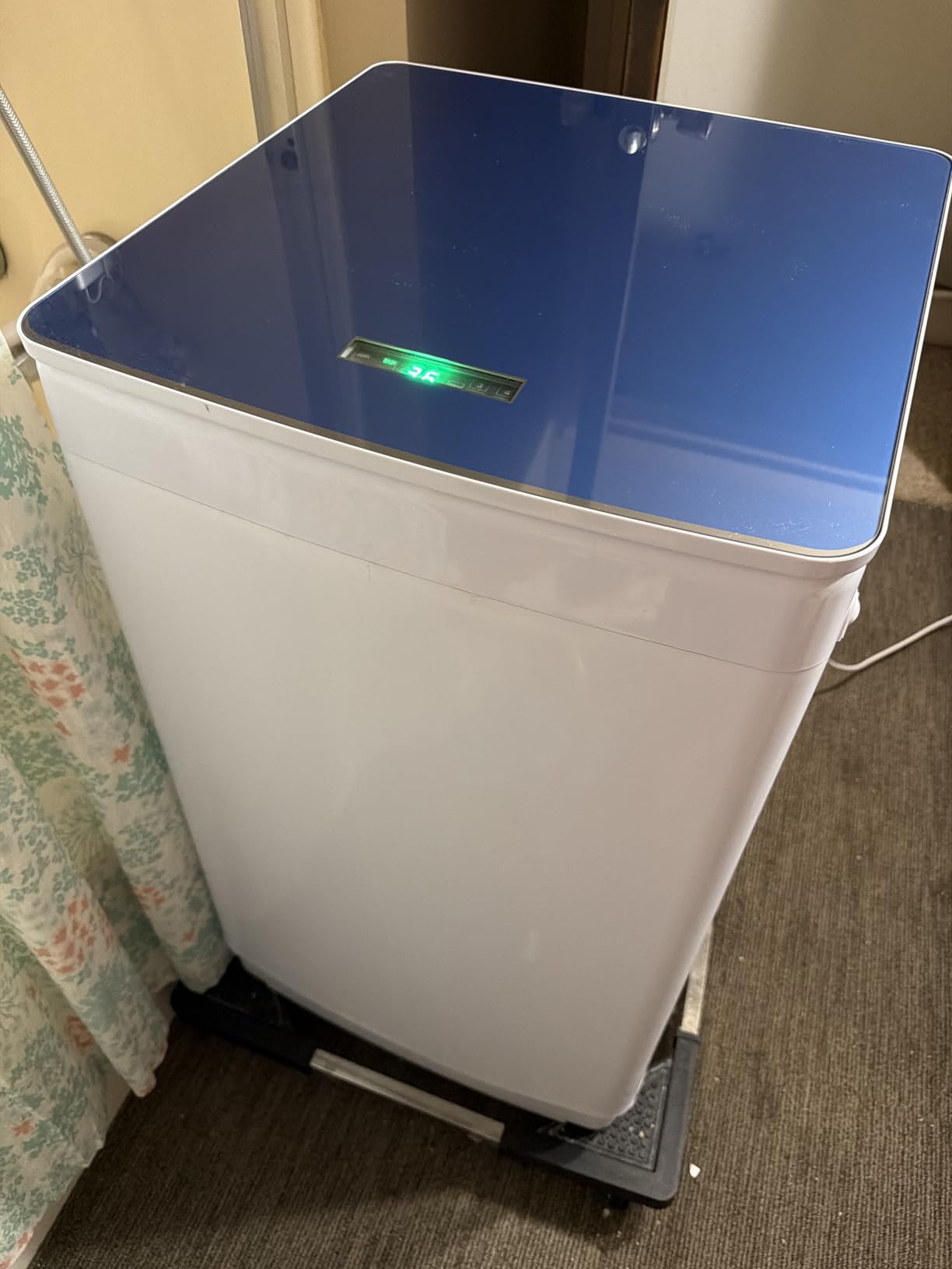 28 lbs Portable Washing Machine, Fully Automatic Portable Top Load Washer with LED Display, 10 Wash Cycles, 5 Water Levels, for Apartment, RV, Dorm, Home customer photo 1