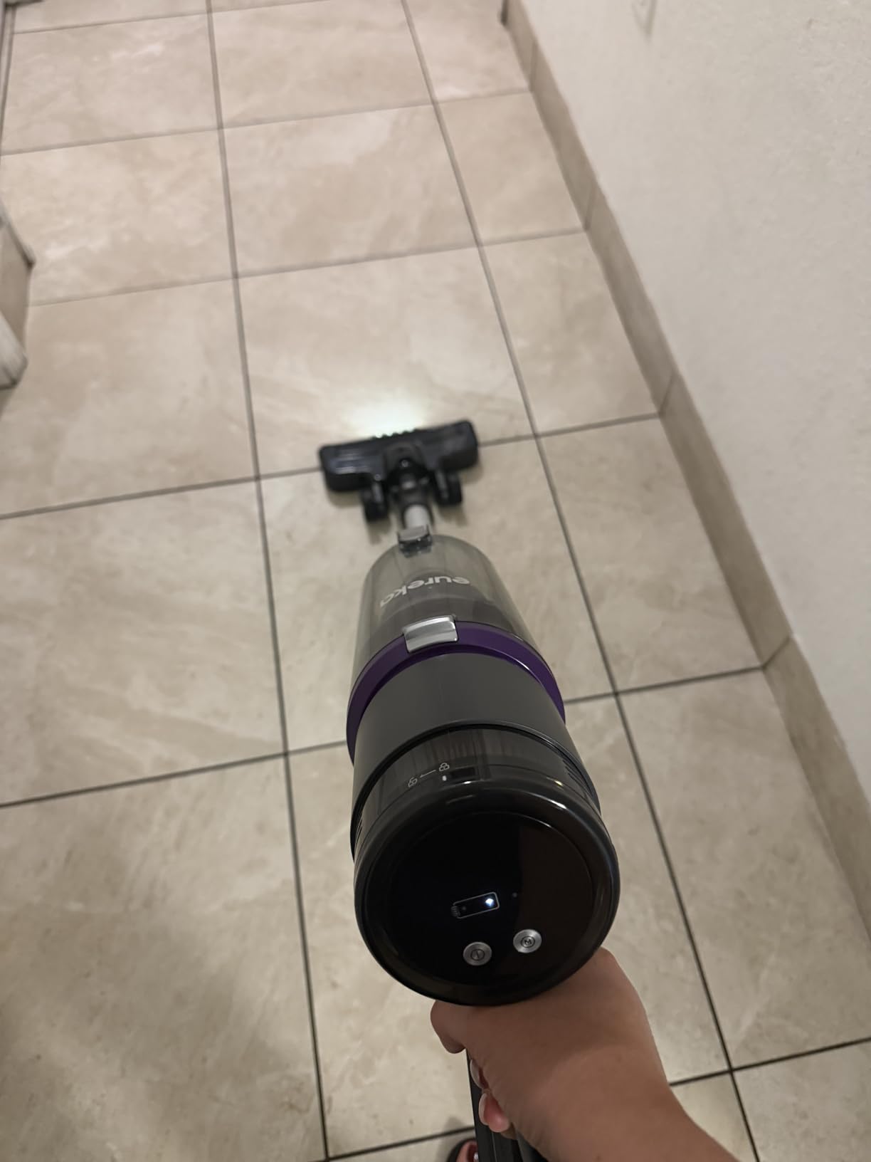 Eureka Cordless Vacuum - 20.3kPa Powerful Suction, Detachable Battery, Up to 50-Min, 5.5 lbs Lightweight, 5-Stage HEPA Filtration for allergies, Ideal for Pet Hair & Hardwood & Carpet, ReactiClean 410 customer photo 1