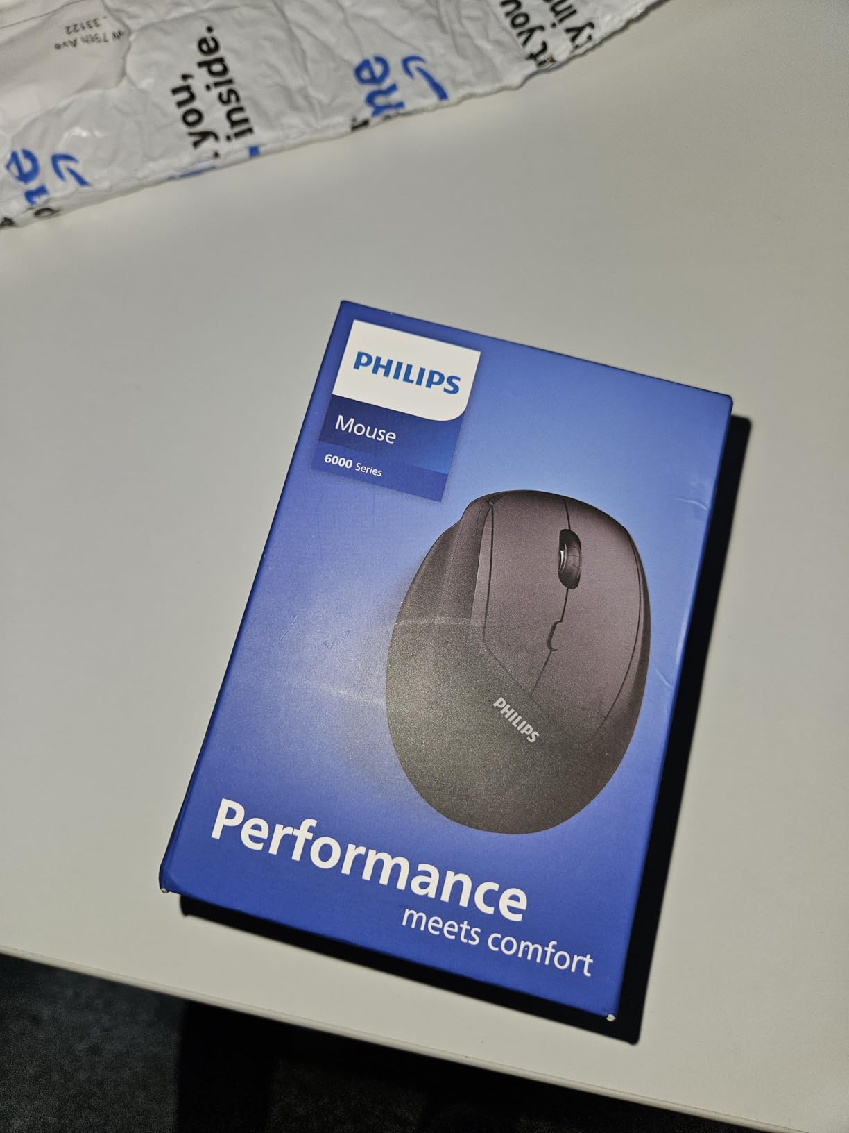 PHILIPS SPK7628 Ergonomic Mouse - Vertical Mouse with 800/1200/1600 Adjustable DPI, 6 Silent Buttons Design for S/M Hands, Auto Power Saving, Light Weight, 2.4GHz Wireless Mouse for Laptop, Desktop,PC customer photo 2
