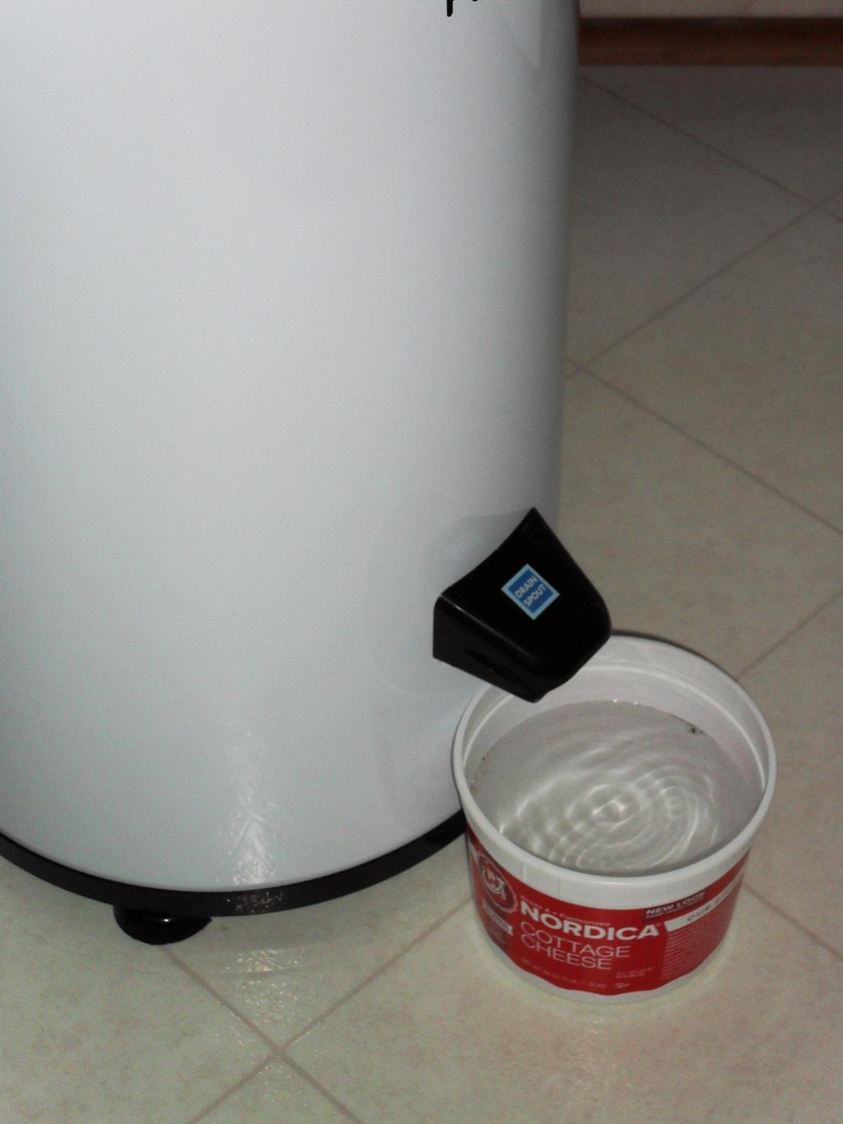 Panda 3200 RPM Portable Spin Dryer - 22lbs Capacity, Stainless Steel Drum & Outer Case, 110V - Sleek Dark Gray customer photo 2