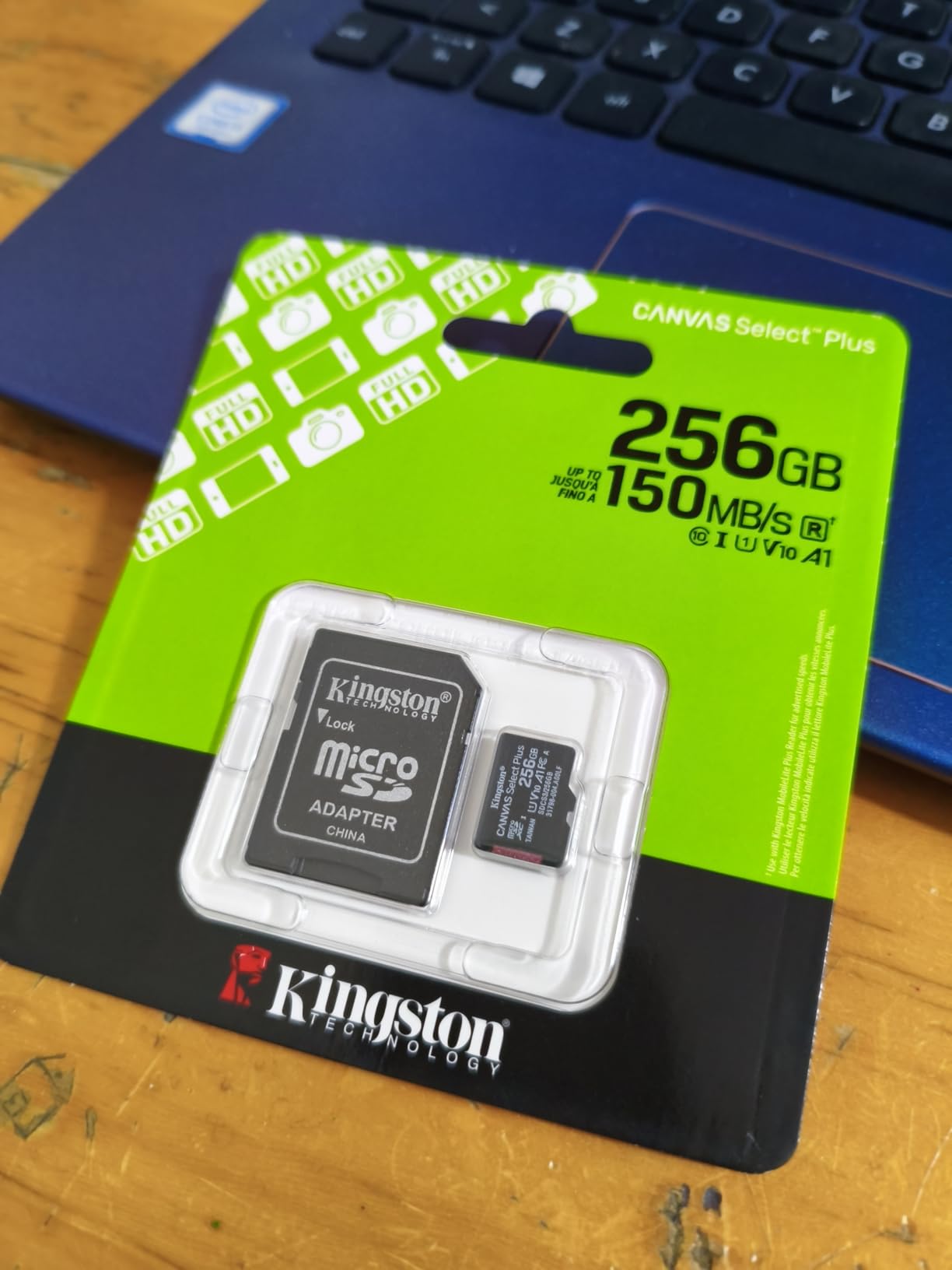 Kingston 256GB Canvas Select Plus microSD Card | Up to 150MB/s | Class 10, UHS-I, U1, V10, A1 | SDCS3/256GB customer photo 1