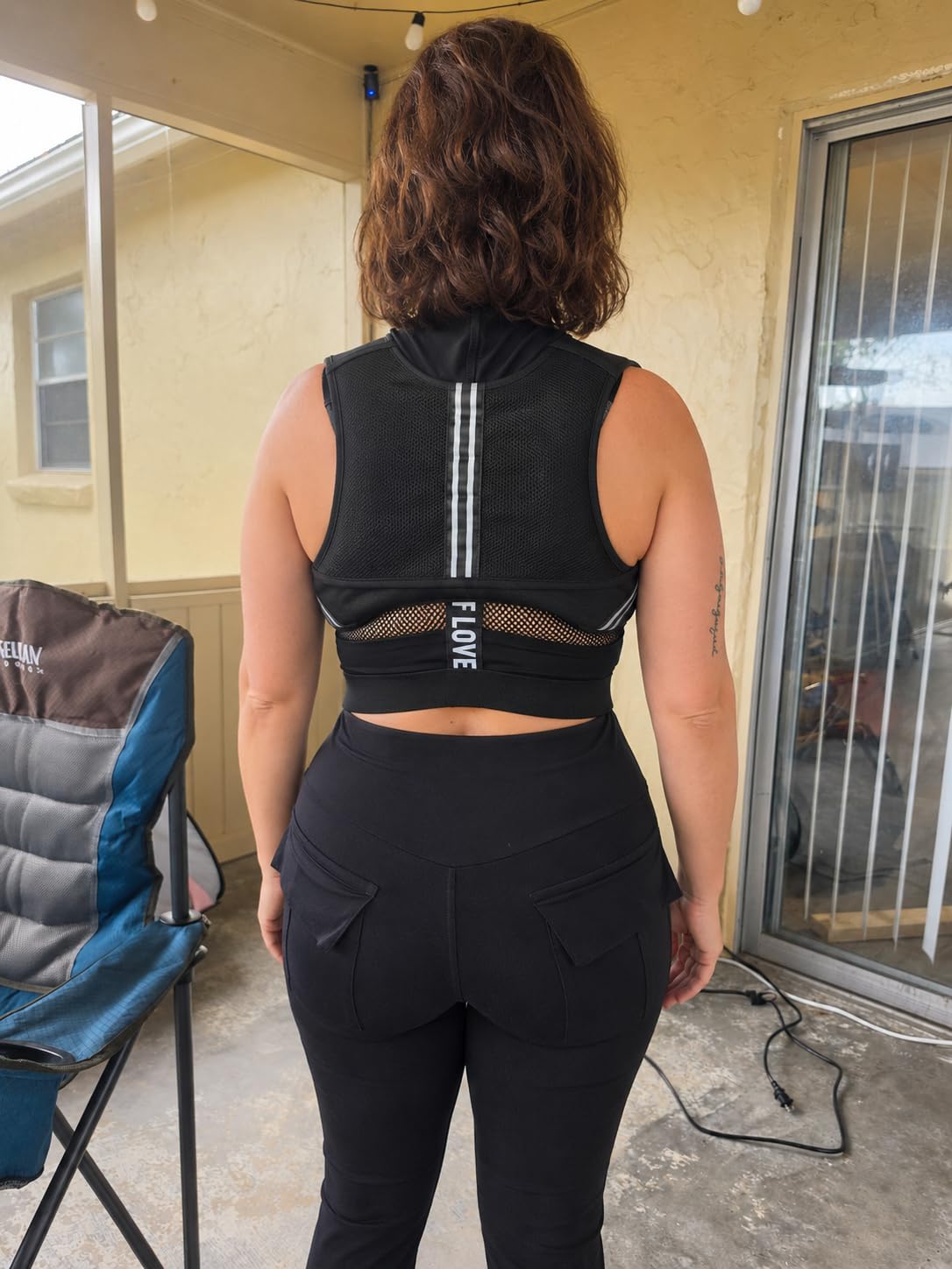 Zeerun Weighted Vest for Women & Men with Reflective Stripe and Adjustable Buckle, Comfortable & Durable Rucking Vest for Walking, Running & Strength Training customer photo 2