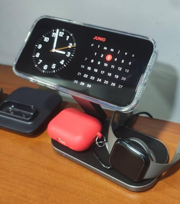 KEEPRO 3-in-1 Qi2 25W Foldable Stand Charging Station customer photo 1