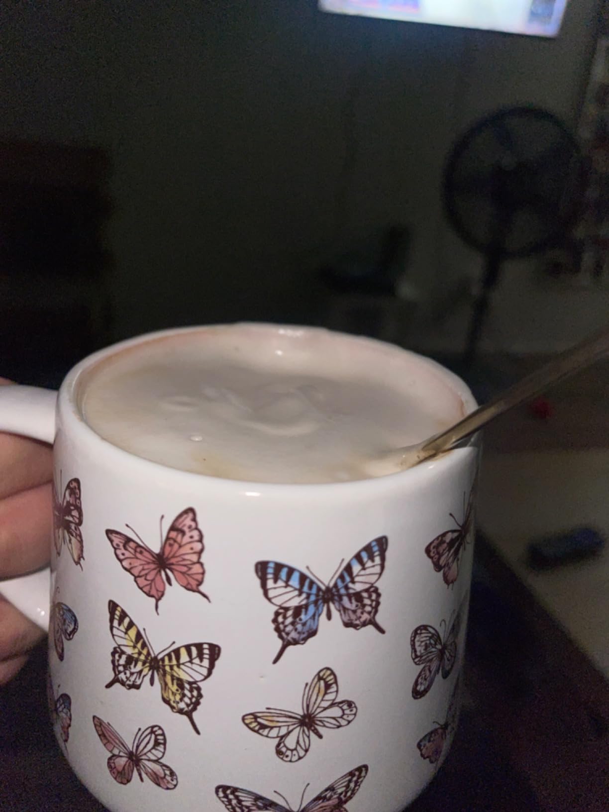 Huogary Milk Forther Simple Milk Frother and Steamer 2-in-1 Milk Steamer with Hot Milk Foam and Hot Milk for Latte, Macchiato, Cappuccinos, White (Medium) customer photo 2
