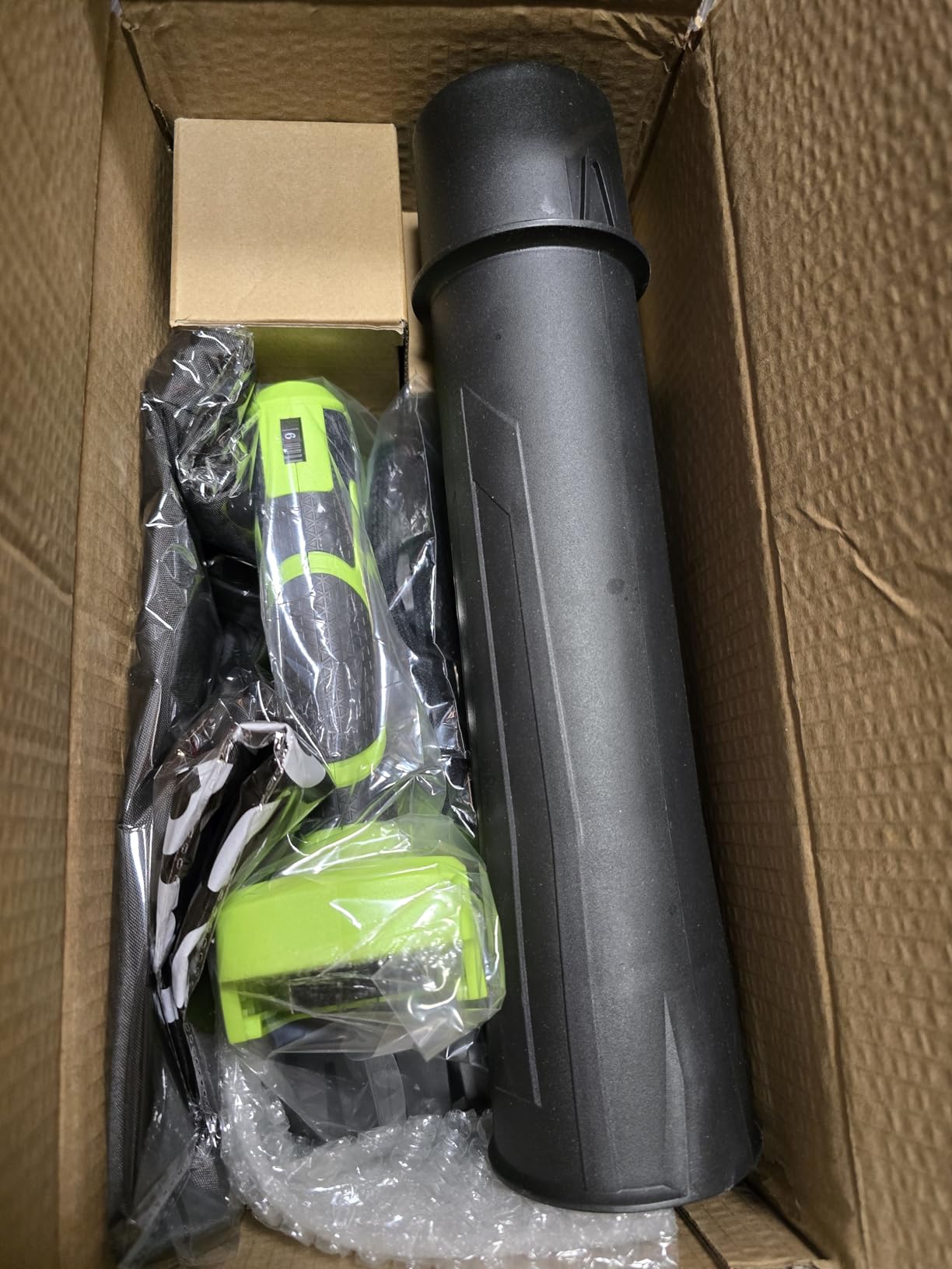 Leaf Blower Cordless, Electric Leaf Blower with 2 4.0Ah Battery Powered and Fast Charger, Lightweight Cordless Blowers for Lawn Care and Dust, Snow, 6 Speed Control customer photo 2