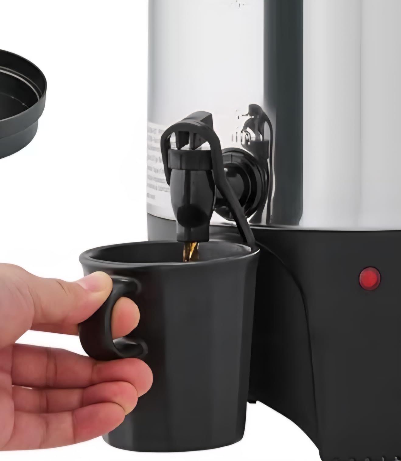 VEVOR Commercial Coffee Urn, 100 Cup 15 L Hot Beverage Dispenser with Dripless Faucet, Quick-Brewing Stainless Steel Large Commercial Coffee Maker, for Catering, Business, Party, Church & Restaurant customer photo 1