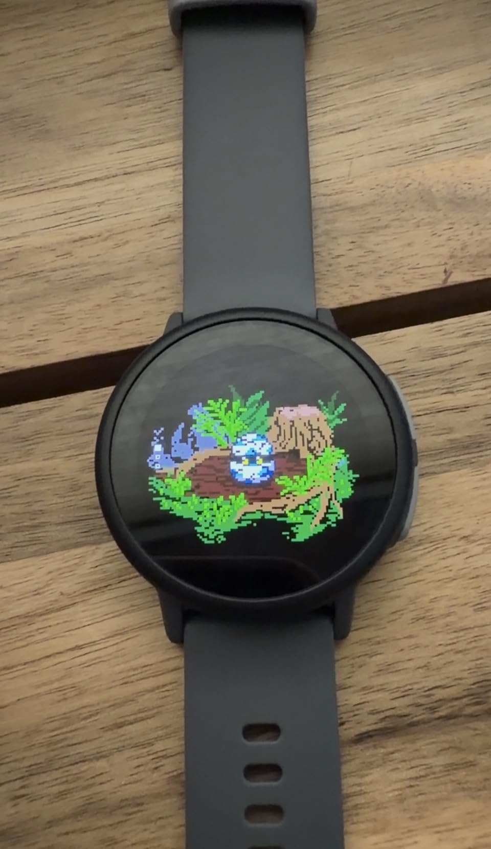 Garmin Bounce 2, Kids Smartwatch with Calling, Messaging and Location Tracking Features, Slate Gray customer photo 1
