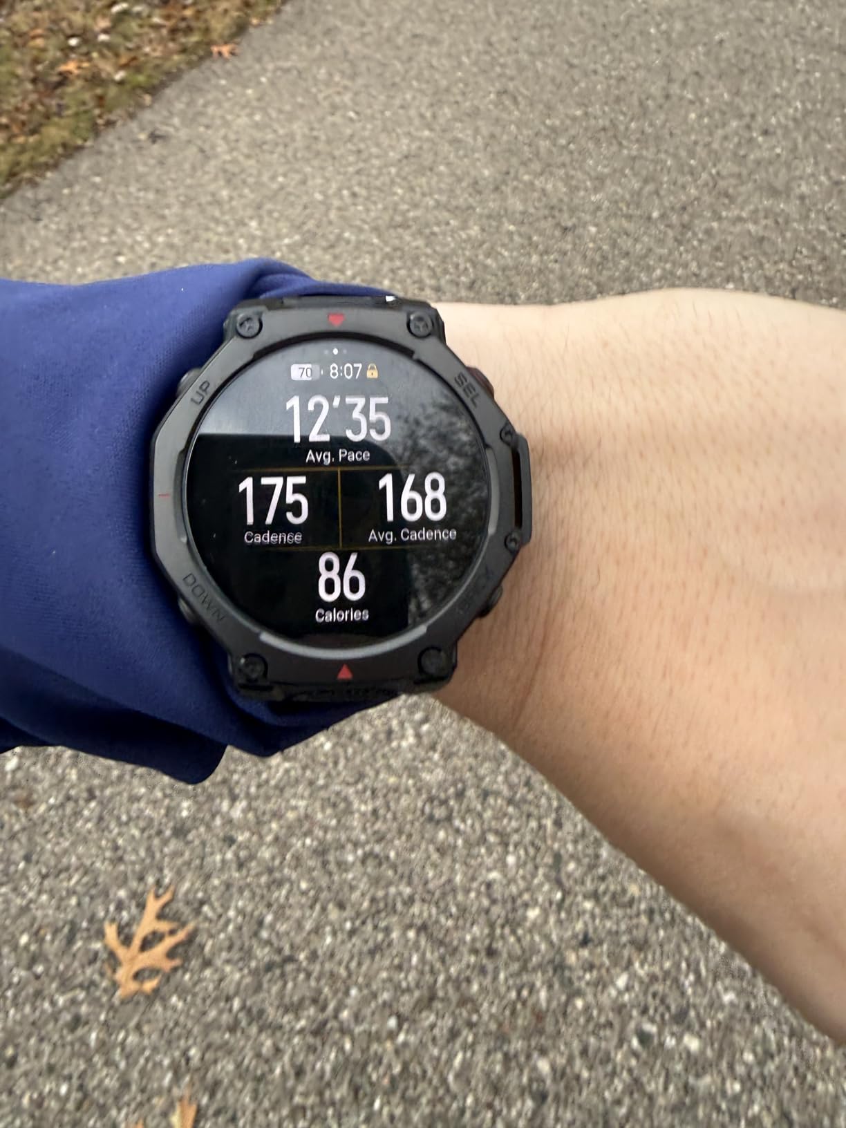 Amazfit T-Rex 3 Pro Outdoor Smart Watch 44mm Sapphire AMOLED Display with Flashlight, Ti Bezel, Dual Band GPS, Offline Maps, 17 Days Battery, 10 ATM, 180+ Sports Mode for Android & iPhone, Black Gold customer photo 2