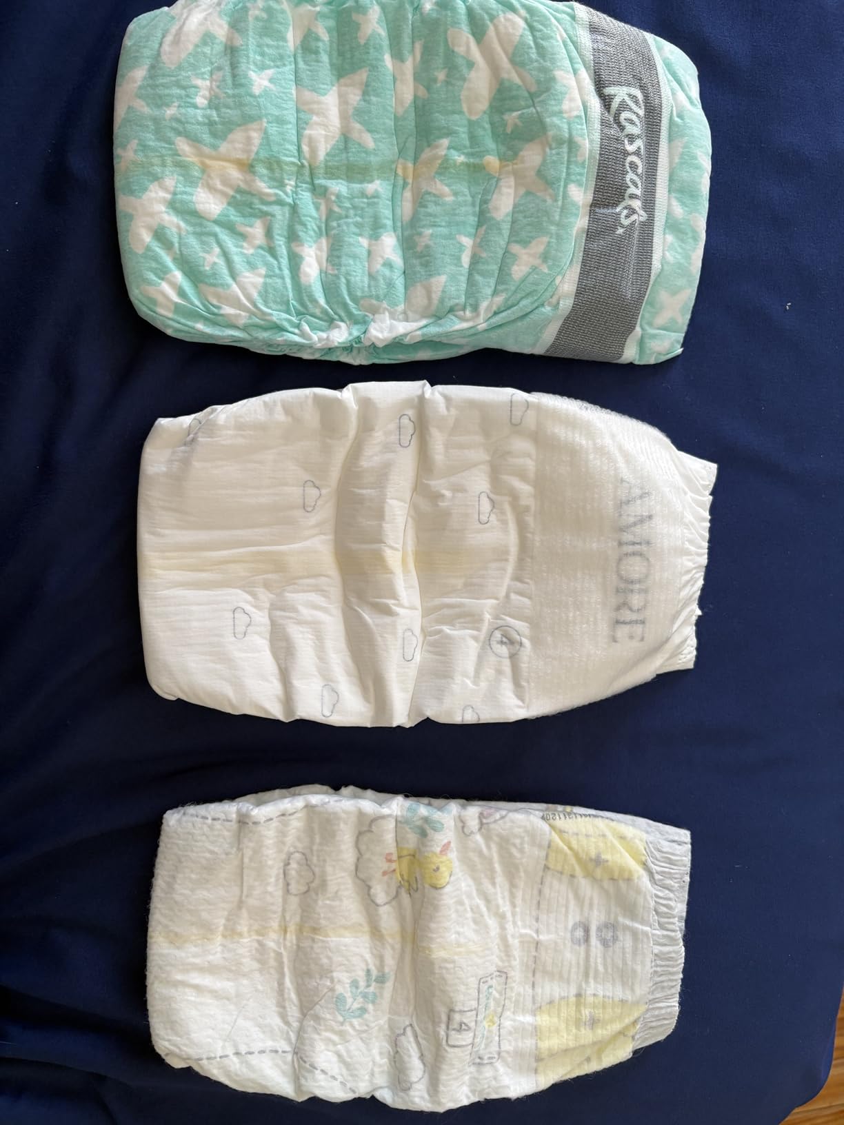 Pampers Amore, Size 1 (8-14 lbs), 132 Count, Our Best Diaper - Hypoallergenic & Fragrance Free, Up to 100% Leakproof, Soft as Cashmere customer photo 1