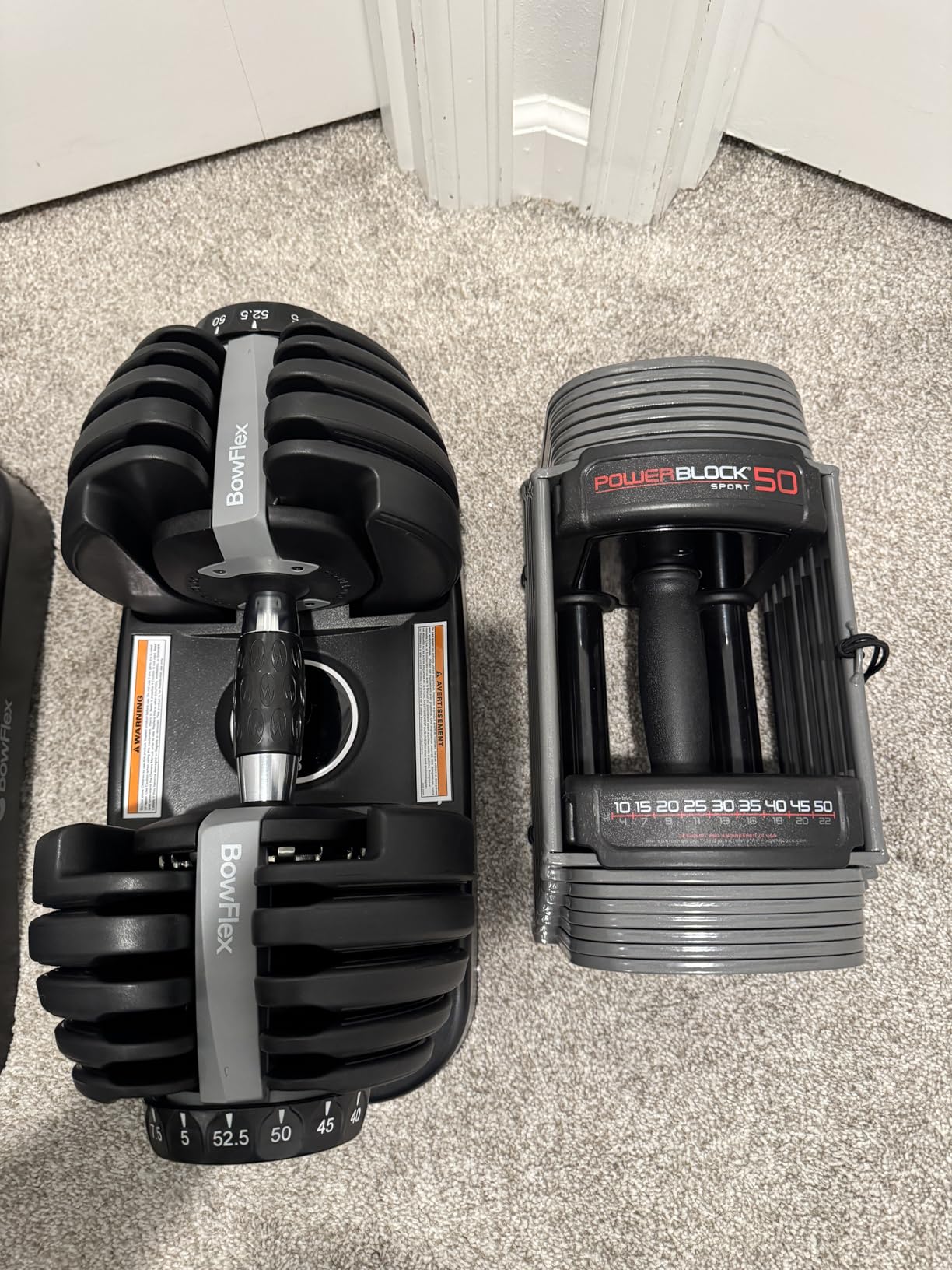 BowFlex Results Series SelectTech Dumbbells (Pair, Heavy Duty) customer photo 2
