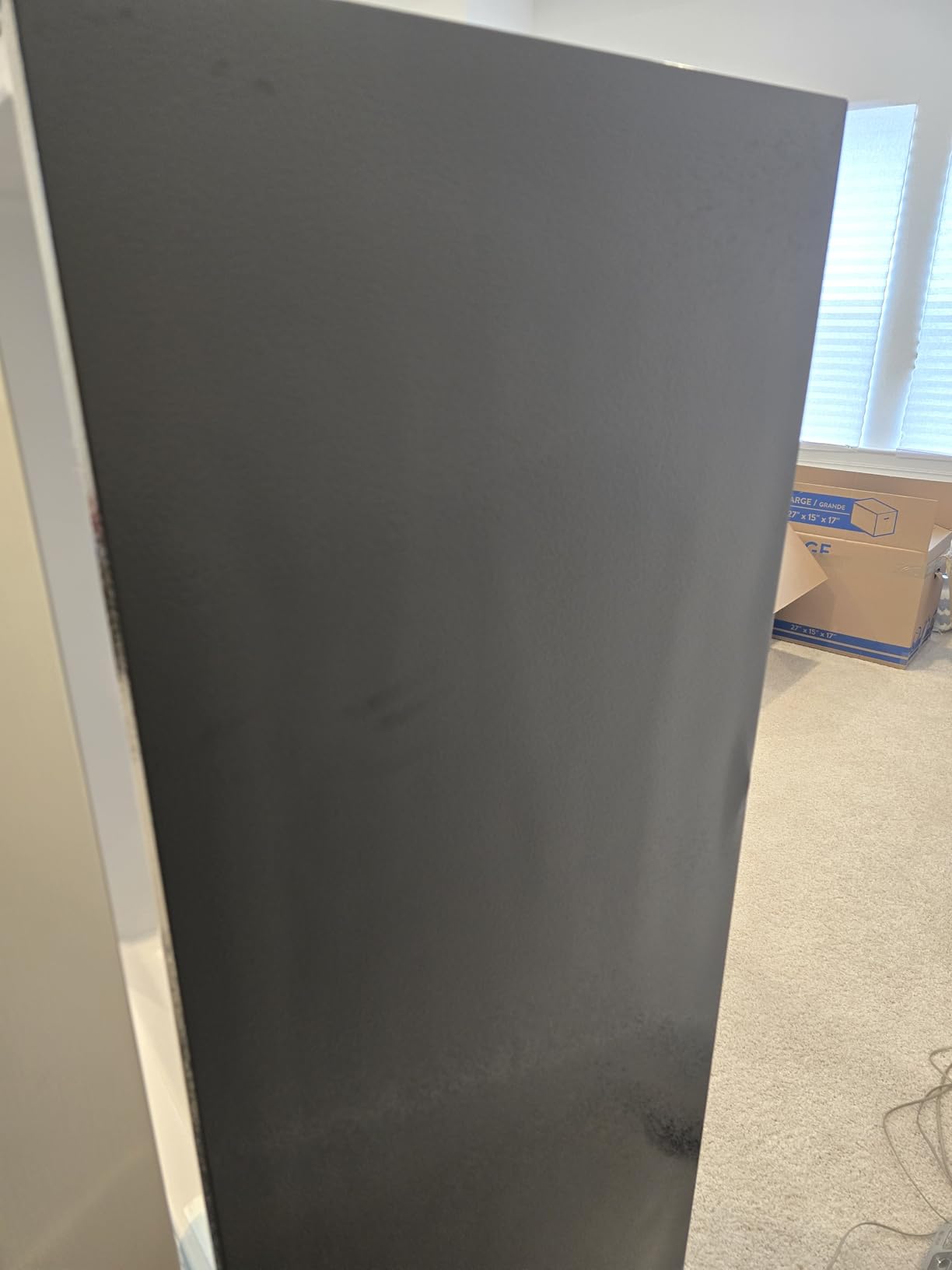 Upstreman 7.1 Cu.Ft Refrigerator with Bottom Freezer, Apartment Fridge with Freezer, Energy-efficient, Large Capacity, Adjustable Thermostat, Refrigerator for Apartment, Kitchen, Dorm, Silver (BM71) customer photo 2
