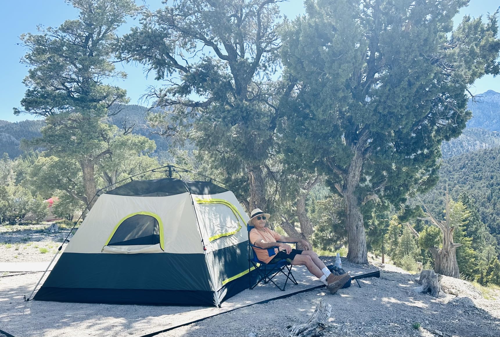Camping Tent 2/3/4 Person Instant Pop Up Tents for Camping - 40s Automatic Easy Setup Tent with Rainfly, Double-Layer Waterproof & Windproof customer photo 1