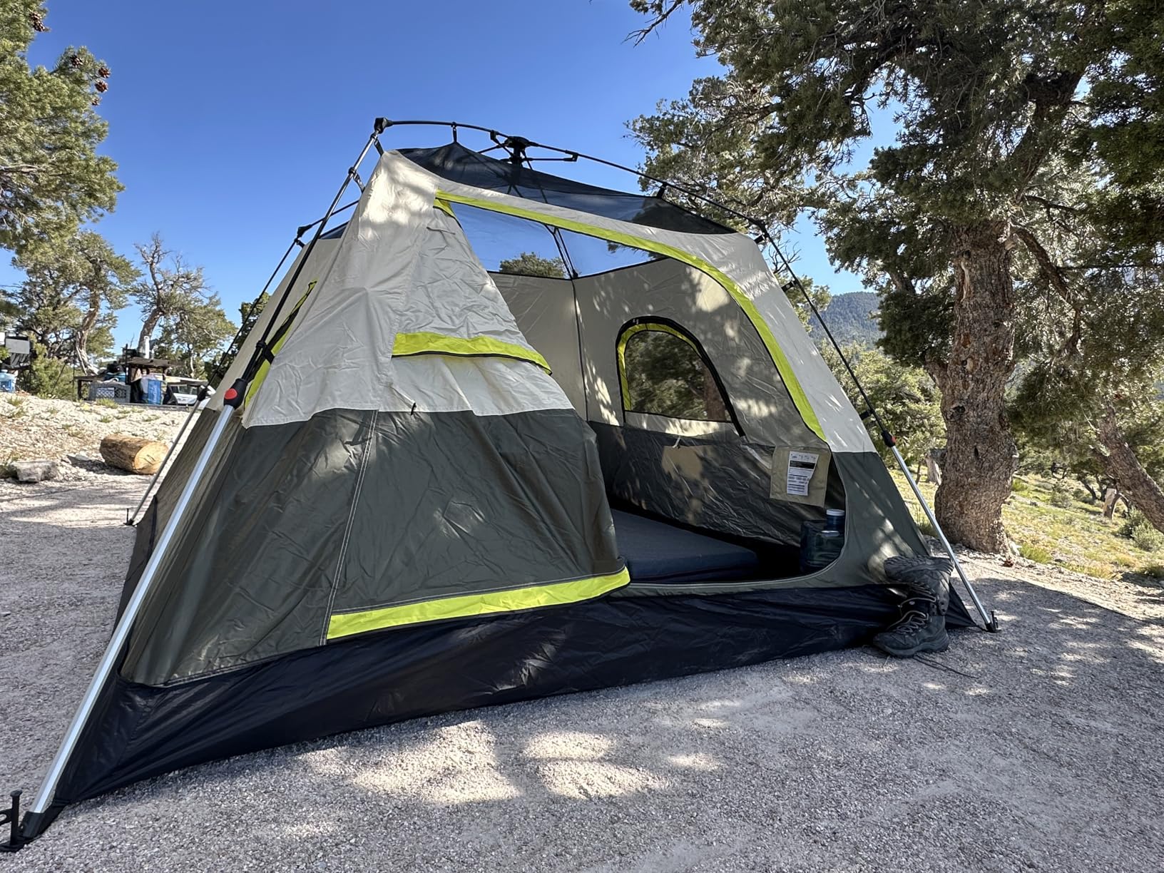 Camping Tent 2/3/4 Person Instant Pop Up Tents for Camping - 40s Automatic Easy Setup Tent with Rainfly, Double-Layer Waterproof & Windproof customer photo 2
